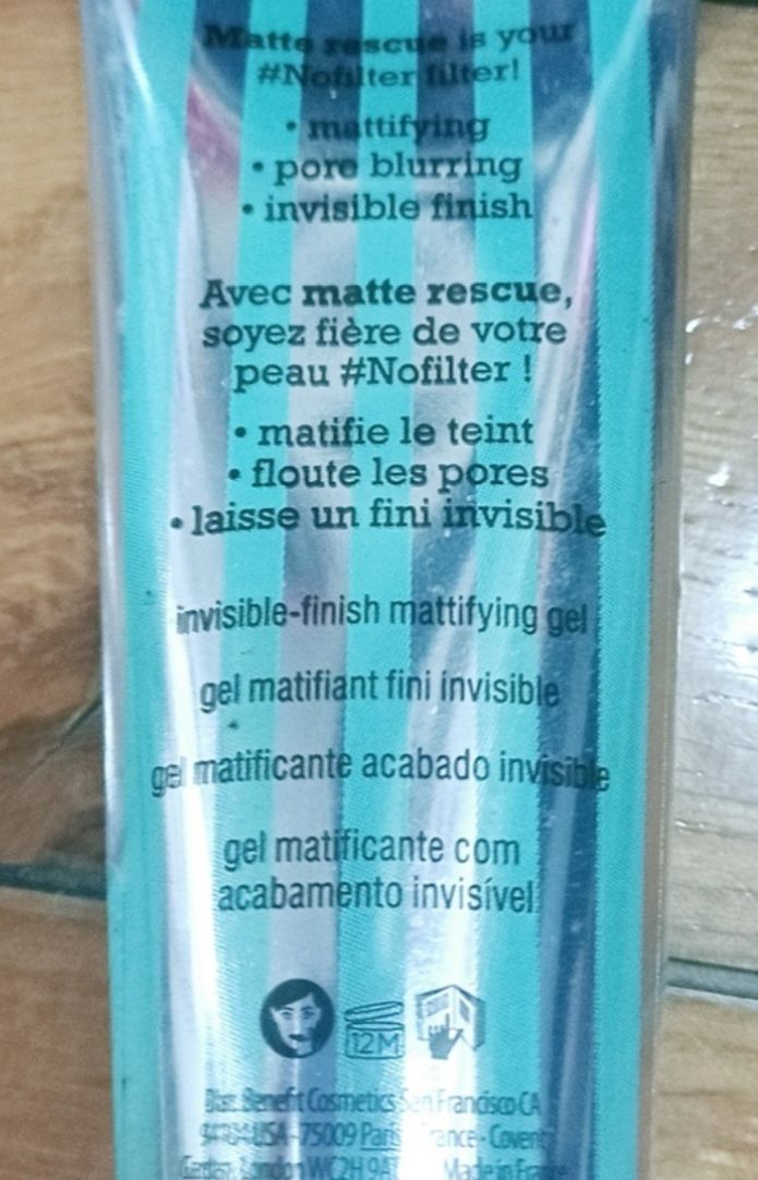 Benefit Cosmetics 毛孔啞緻底霜 真實評價/實測照片 by 1