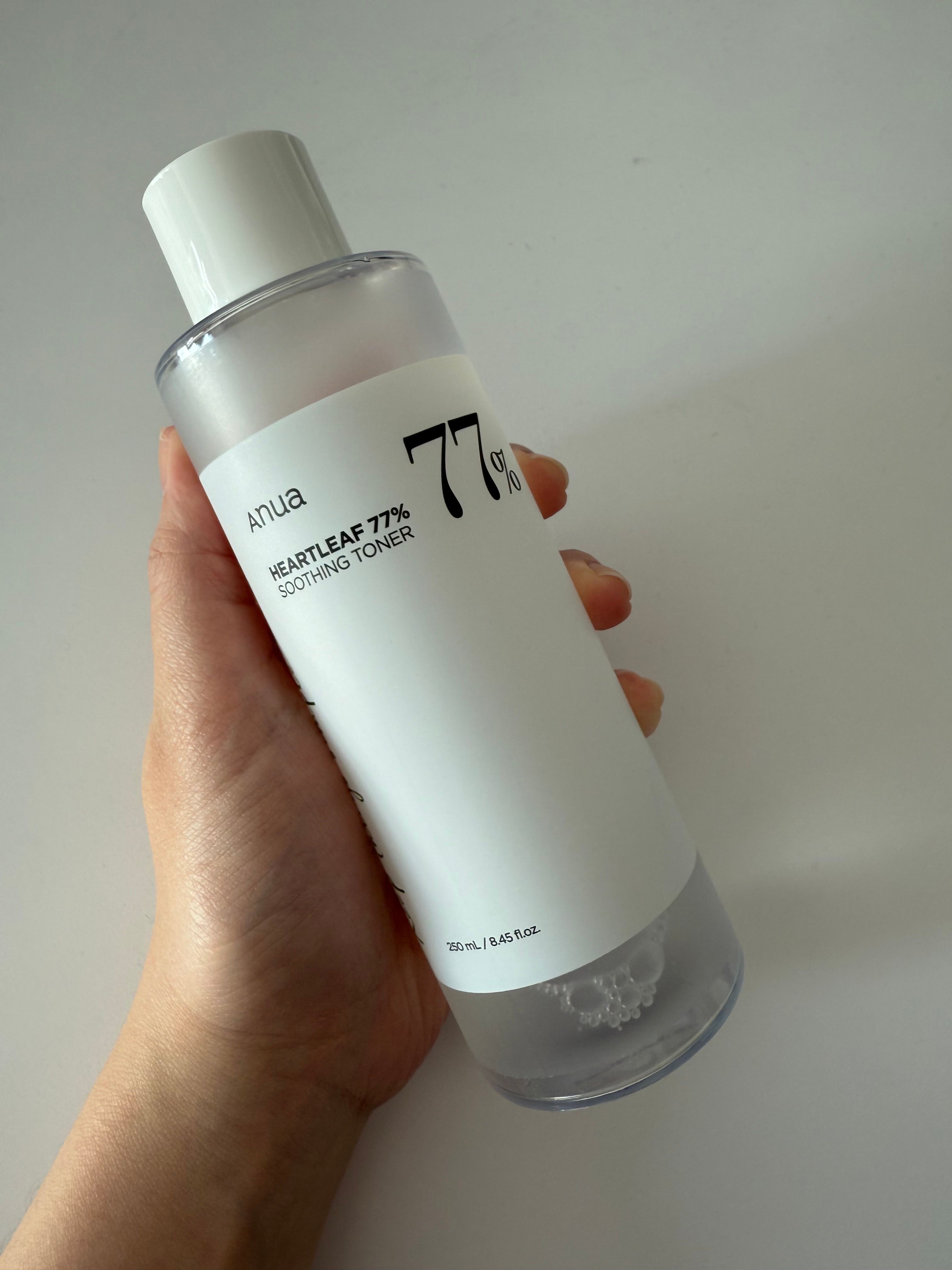 ANUA 77% 魚腥草爽膚水 (77%魚腥草舒緩鎮靜保濕爽膚水) 真實評價/實測照片 bylo****ne 1