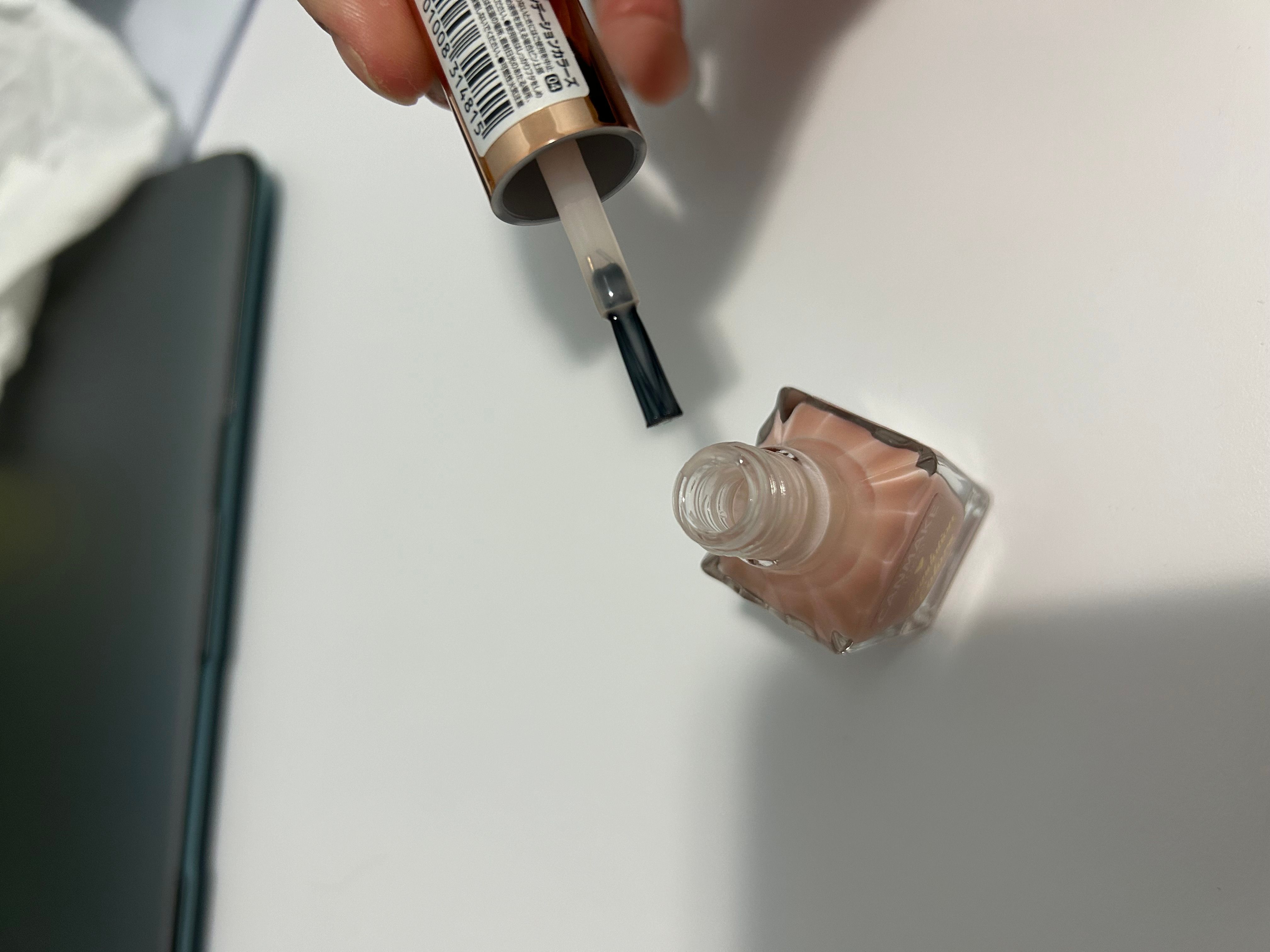 Canmake 甲油基底色 真實評價/實測照片 byKa****15 2