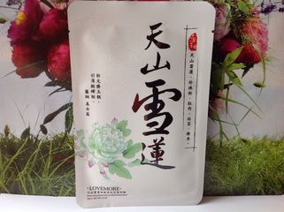 LOVEMORE愛戀膜法豐台灣 天山雪蓮細緻雪白天絲面膜 真實評價/實測照片 byHe****ui 1