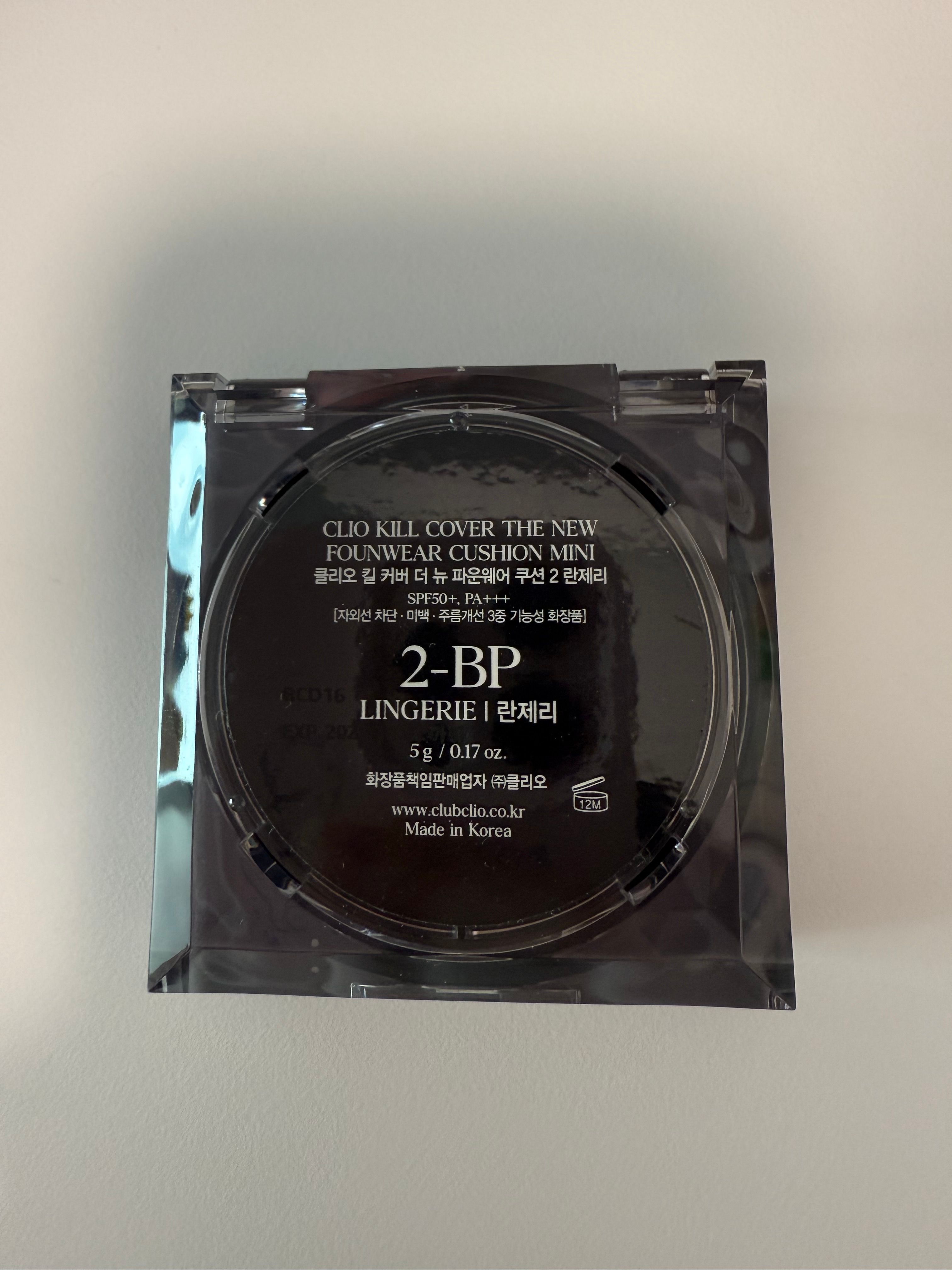 Clio 珂莉奧 昇級版魔力極緻長效無瑕氣墊粉底 真實評價/用後感 bylo****ne 1 Clio 珂莉奧 昇級版魔力極緻長效無瑕氣墊粉底 真實評價/實測照片 bylo****ne 1