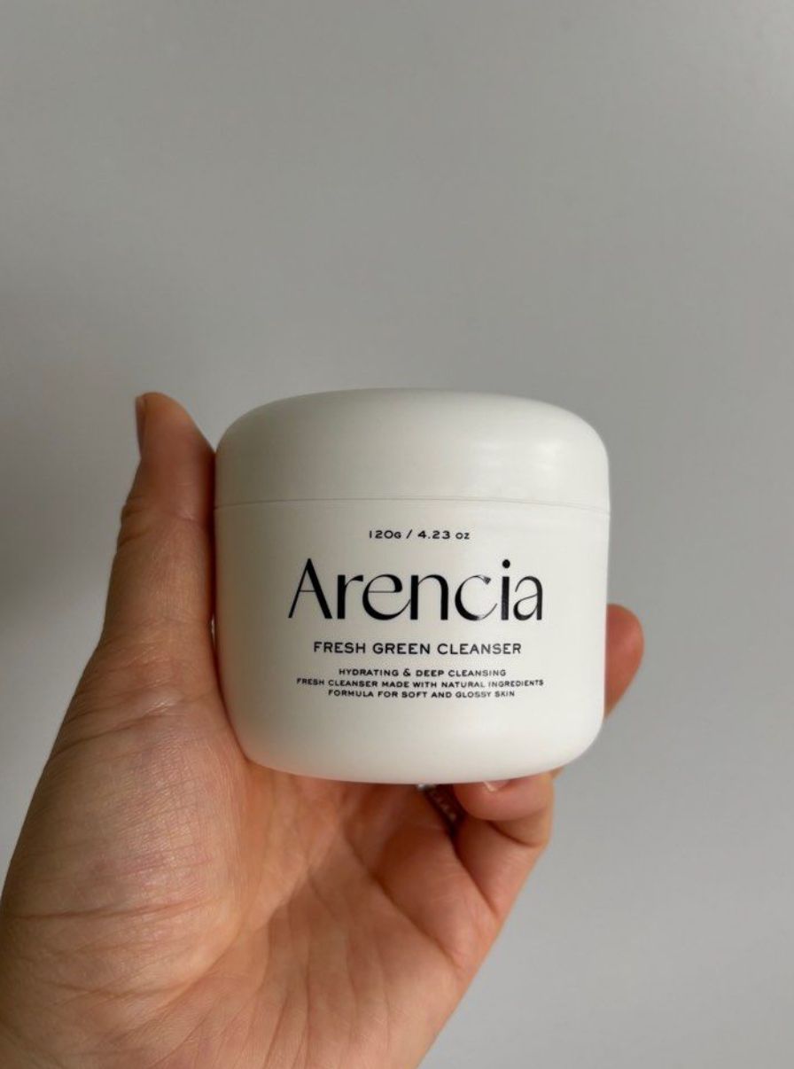 Arencia 綠色年糕保濕潔面乳 真實評價/實測照片 byy*n 1