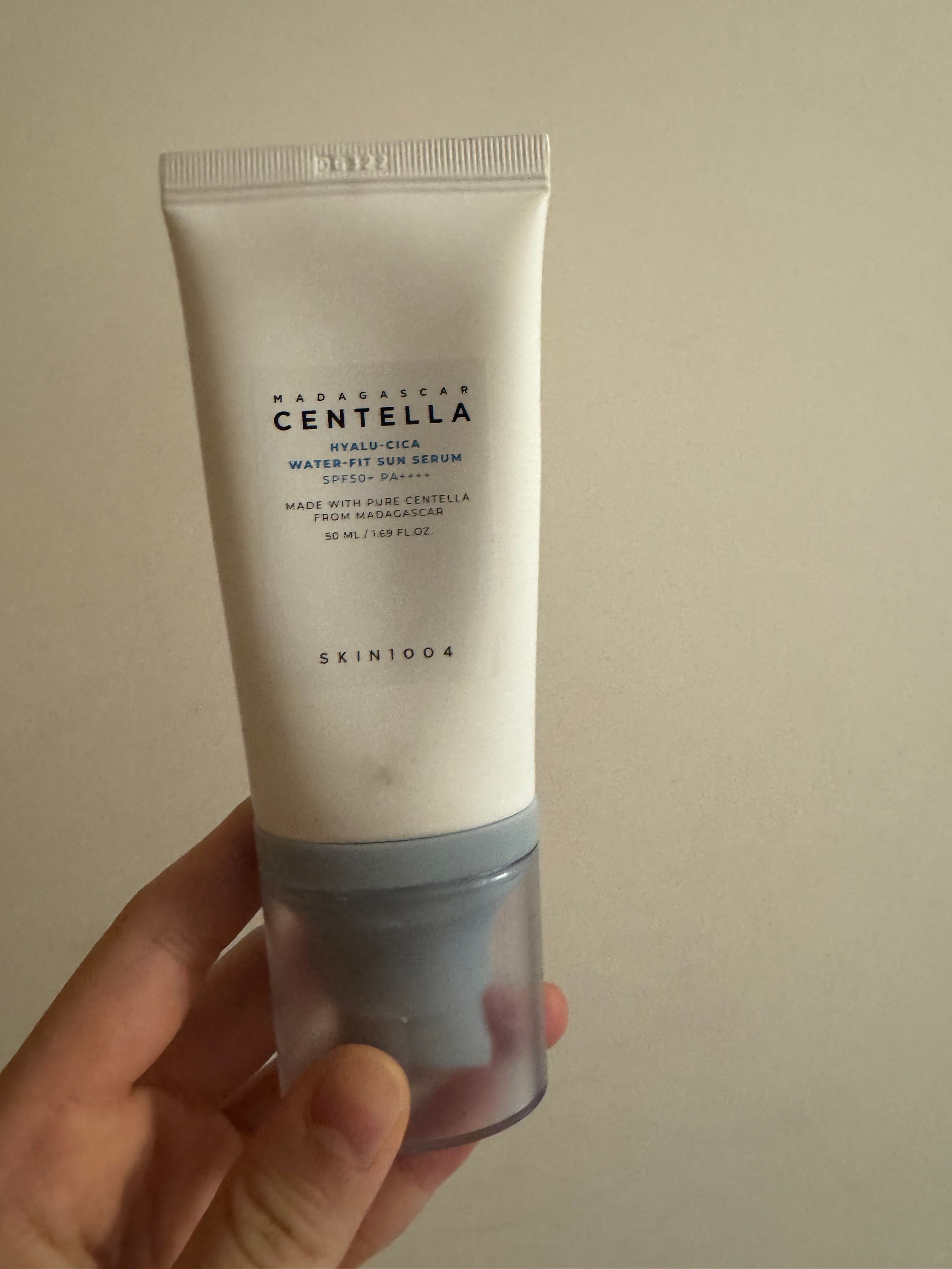 Skin1004 透明質酸積雪草水感防曬霜 真實評價/實測照片 byC**t 1