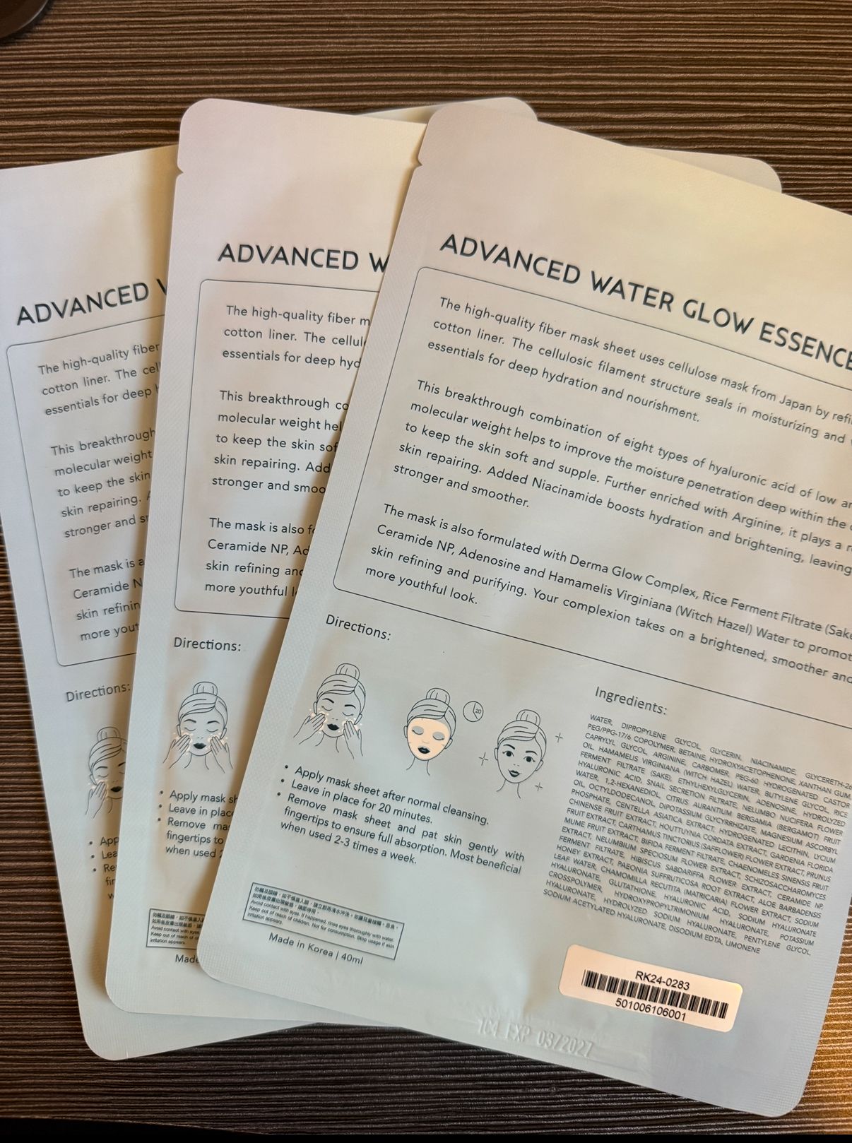 Sasatinnie 第三代升級版全效水潤透光面膜 真實評價/實測照片 byC***y 1