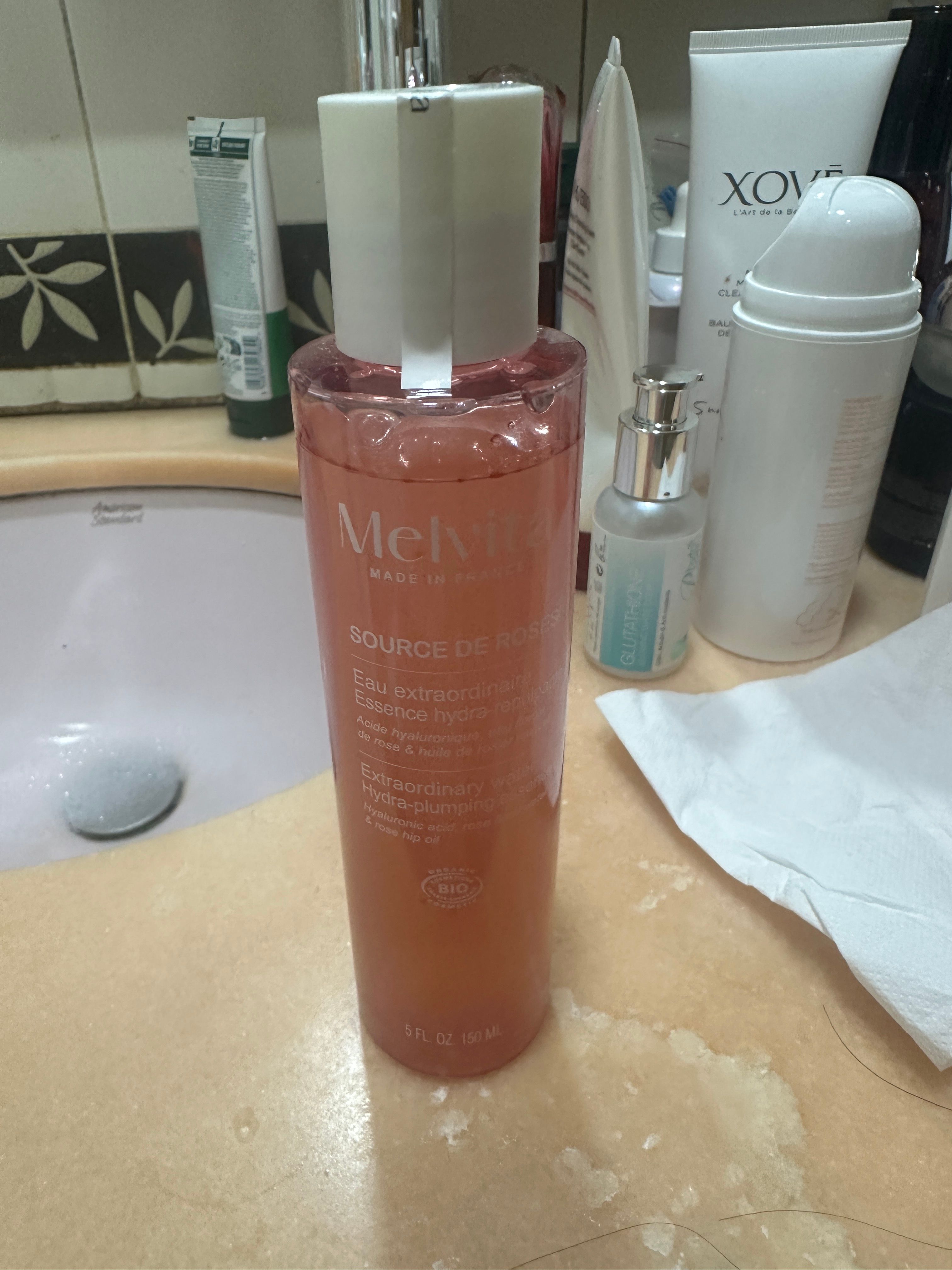 Melvita 有機玫瑰保濕微精華水 Source De Roses Extraordinary Water Hydra Plumping Essence 真實評價/實測照片 byNi***Ho 2