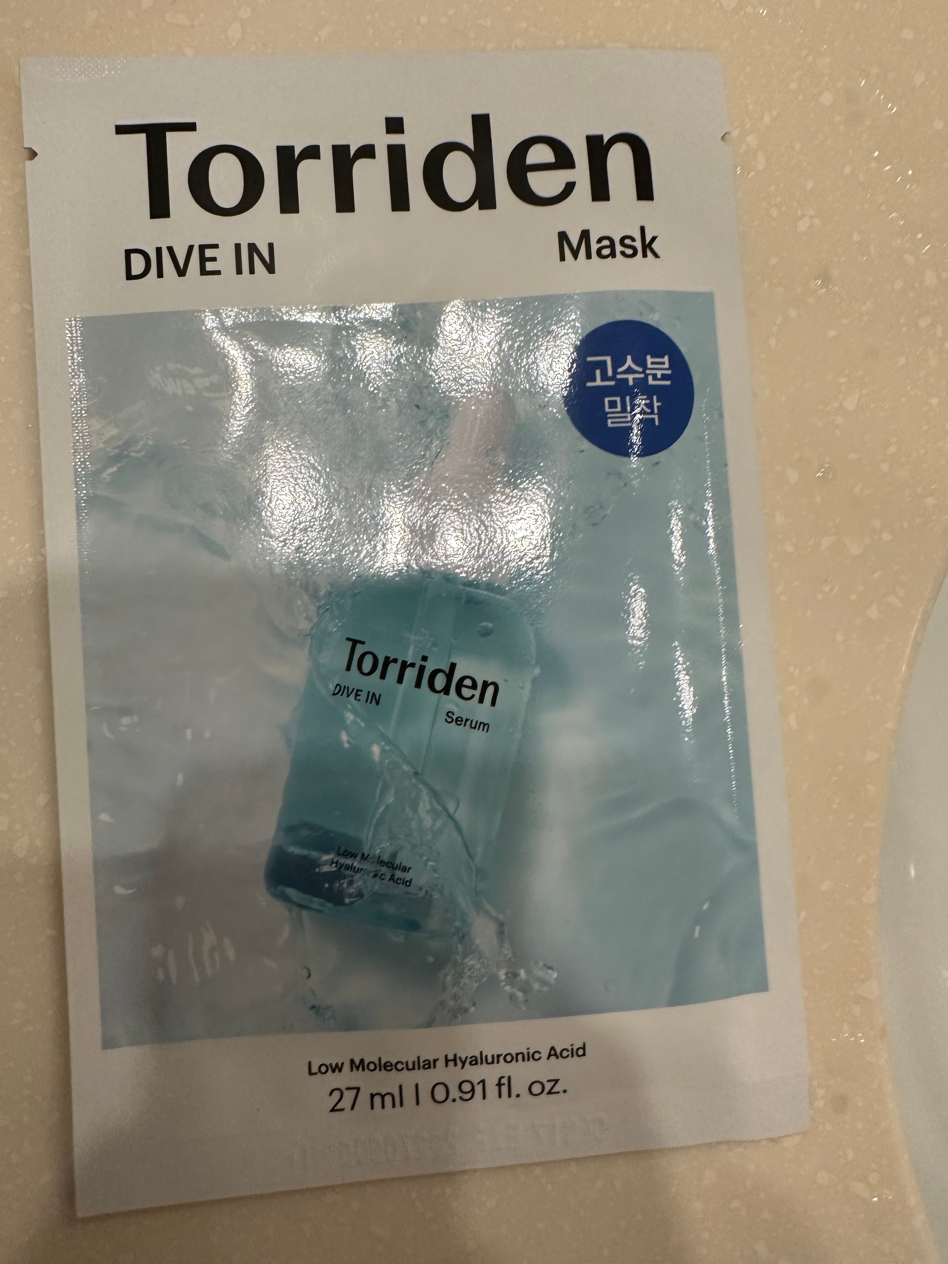 Torriden 低分子透明質酸深層保濕面膜 真實評價/實測照片 byy*n 1
