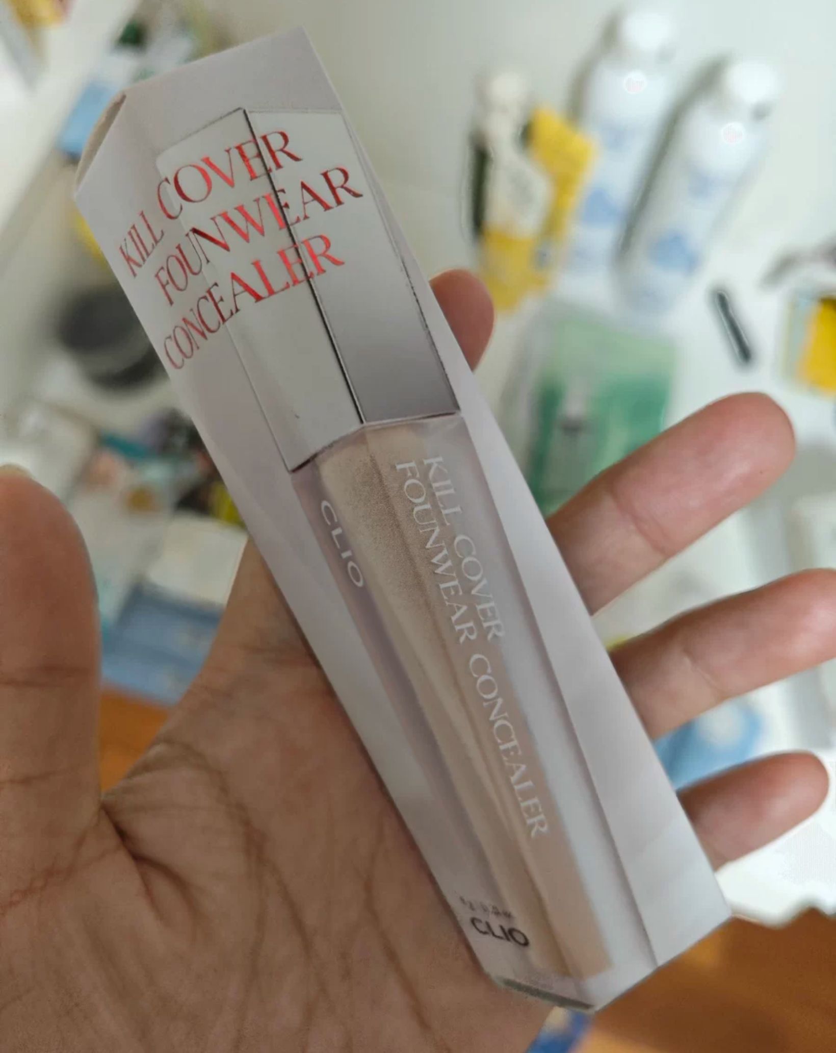 Clio 珂莉奧 完美底妝遮瑕液 真實評價/實測照片 byha**l1 1