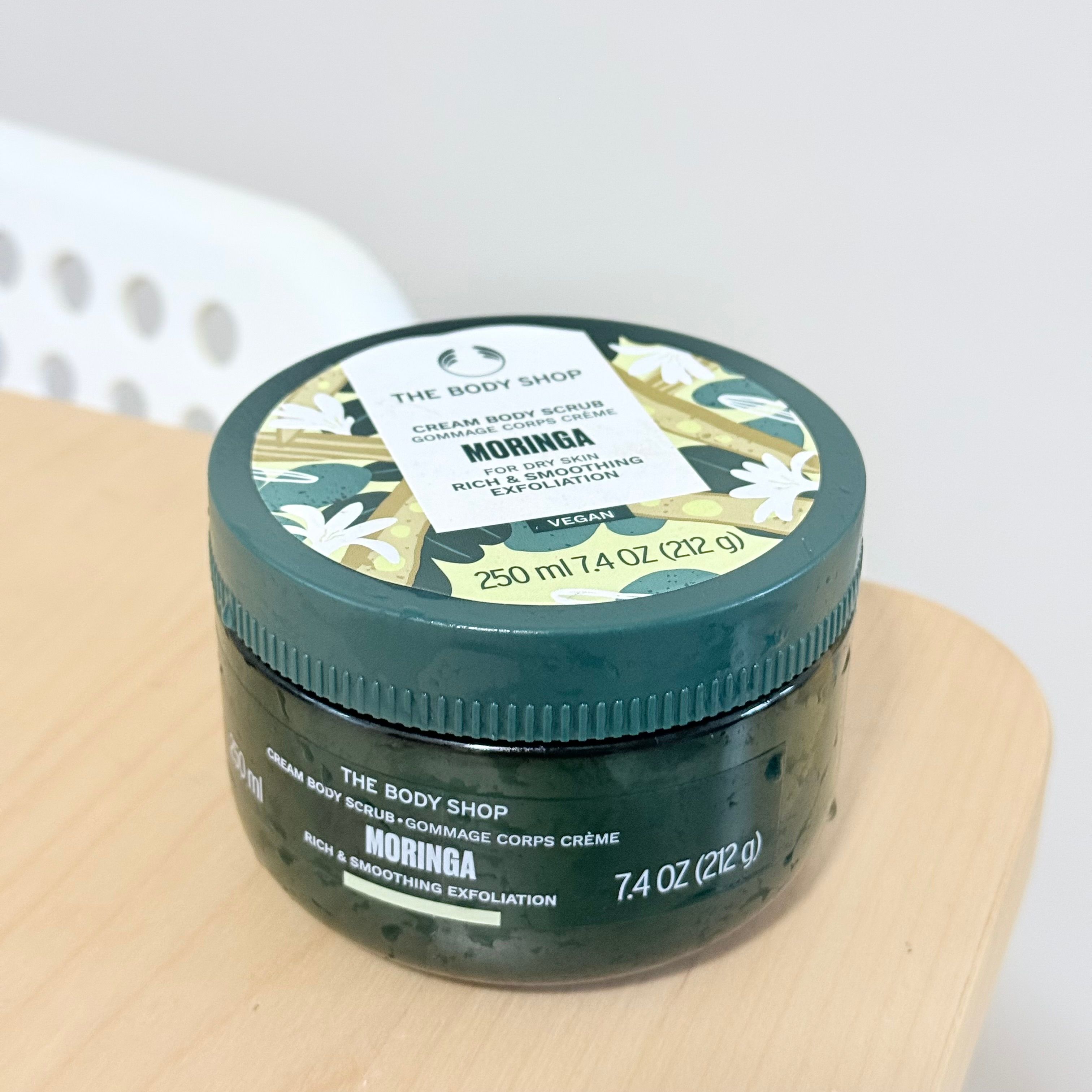The Body Shop 辣木身體磨砂膏 真實評價/實測照片 byk*y 1