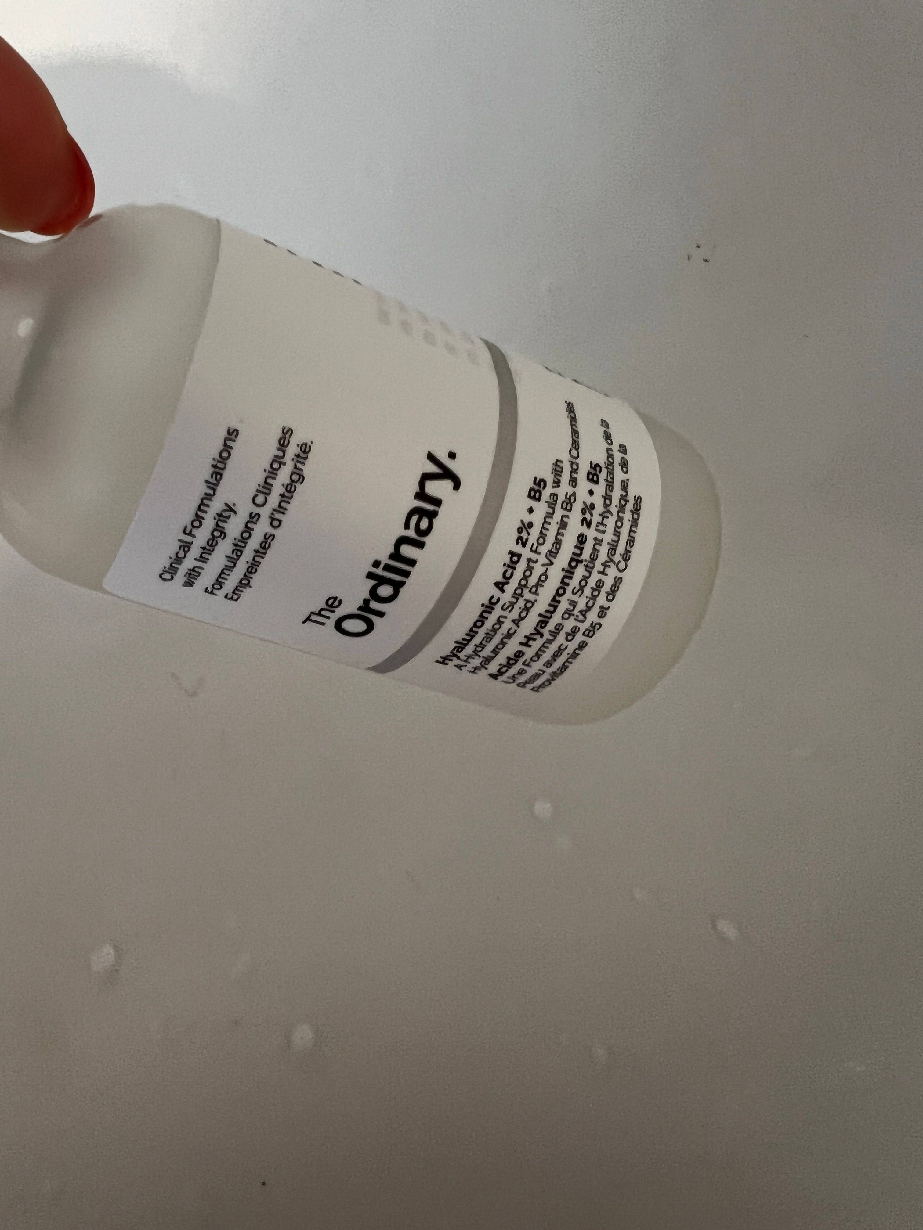 The Ordinary 透明質酸+B5補水精華 真實評價/實測照片 bye*f 2