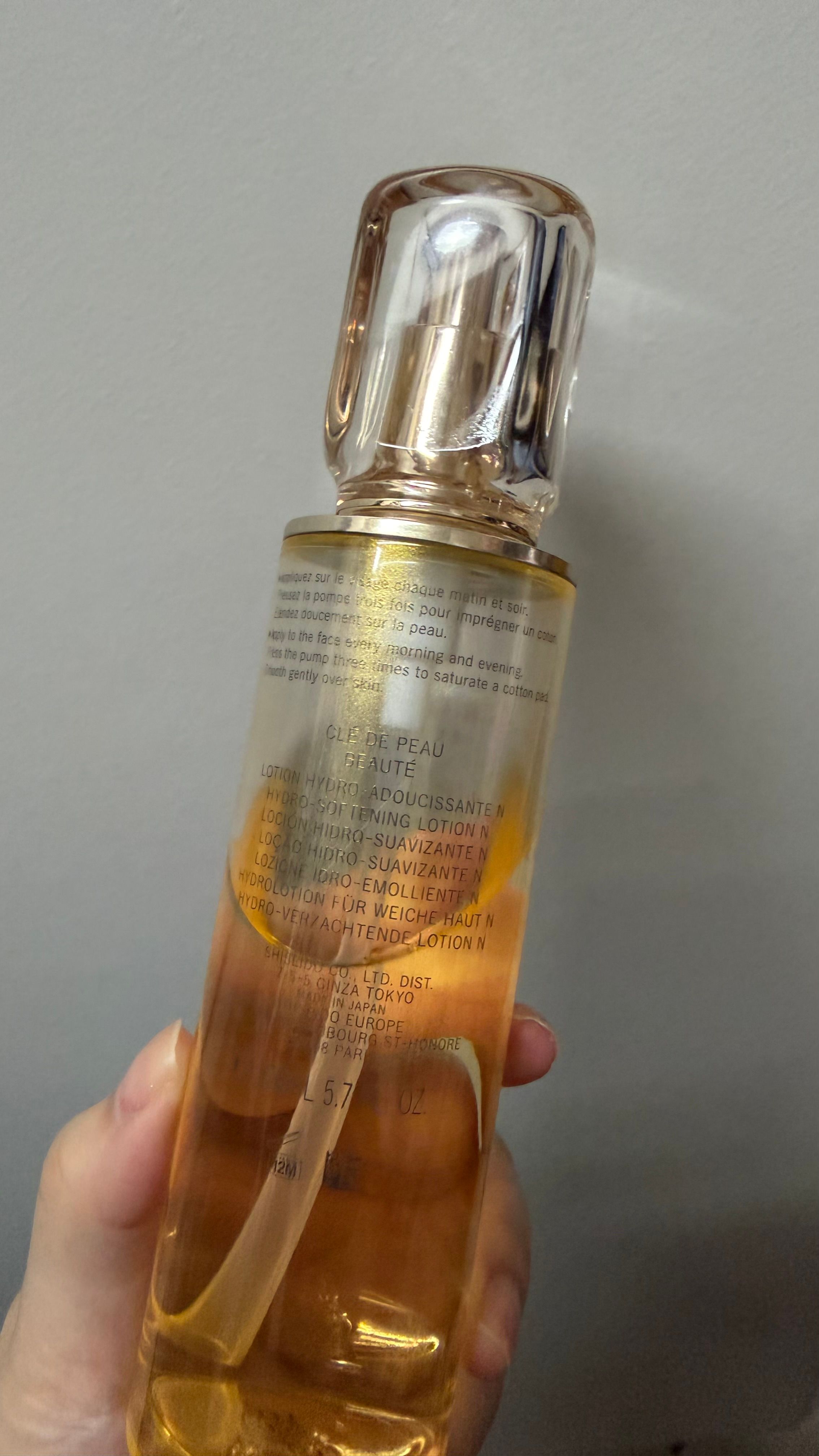 Cle De Peau 鉑鑽凝亮柔膚水 真實評價/用後感 byzoe**************.hk 1 Cle De Peau 鉑鑽凝亮柔膚水 真實評價/實測照片 byzoe**************.hk 1