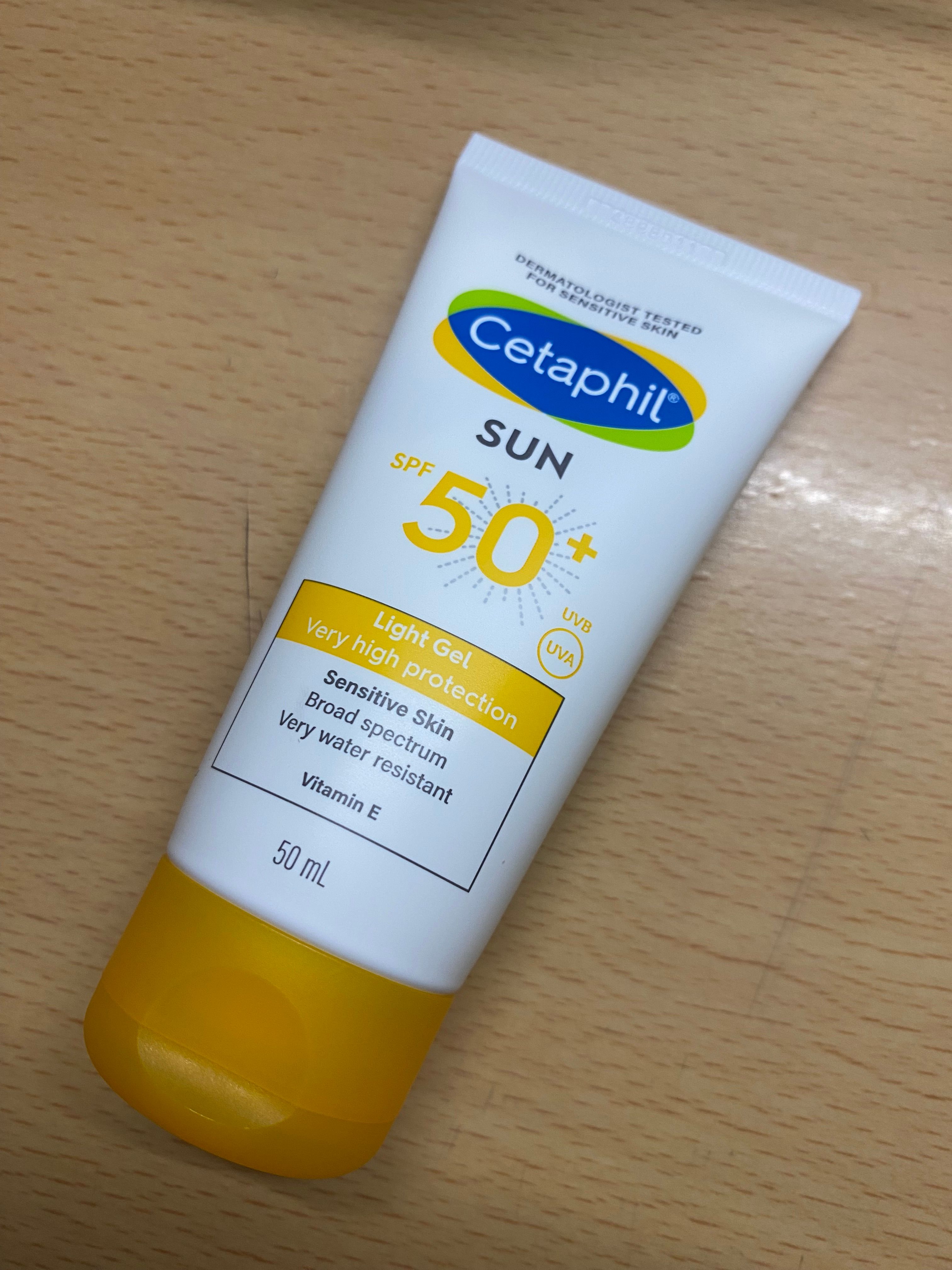 Cetaphil 高效清爽低敏防曬啫喱 SPF50+ 真實評價/實測照片 byY*N 1