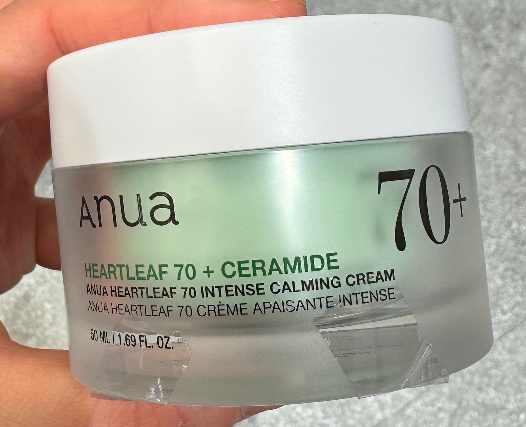 ANUA Anua 魚腥草70% 舒緩爆水面霜 真實評價/用後感 byWo****ng 1 ANUA Anua 魚腥草70% 舒緩爆水面霜 真實評價/實測照片 byWo****ng 1