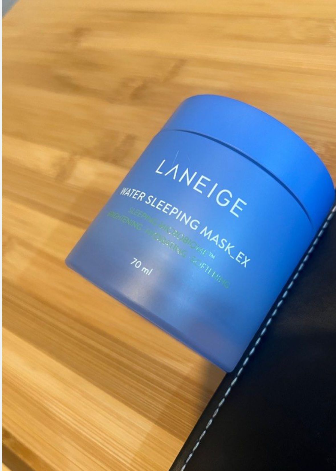 Laneige 水亮補濕睡眠面膜 真實評價/實測照片 byAR***CK 1