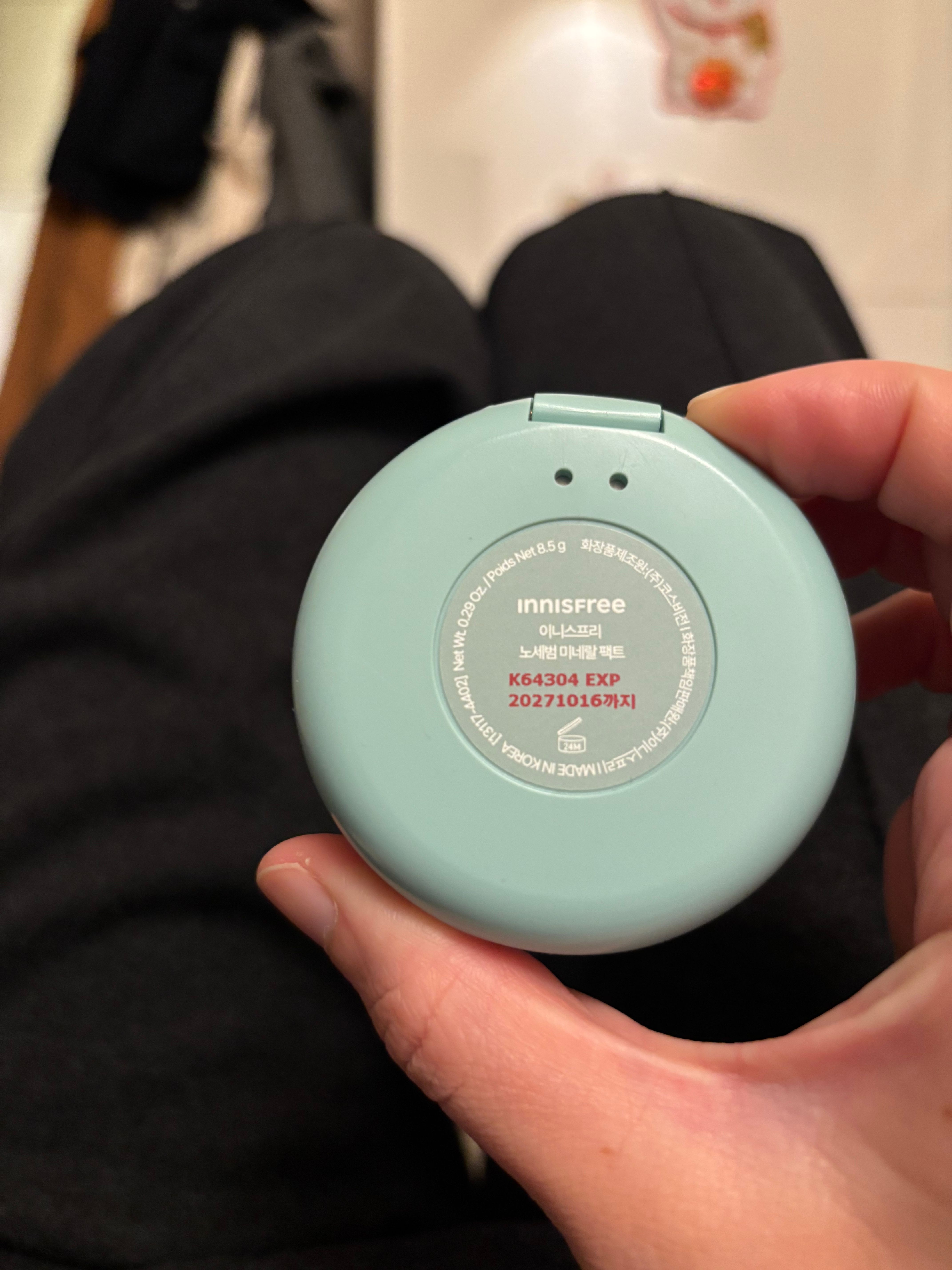 Innisfree 控油礦物質散粉 真實評價/實測照片 byKa***an 1