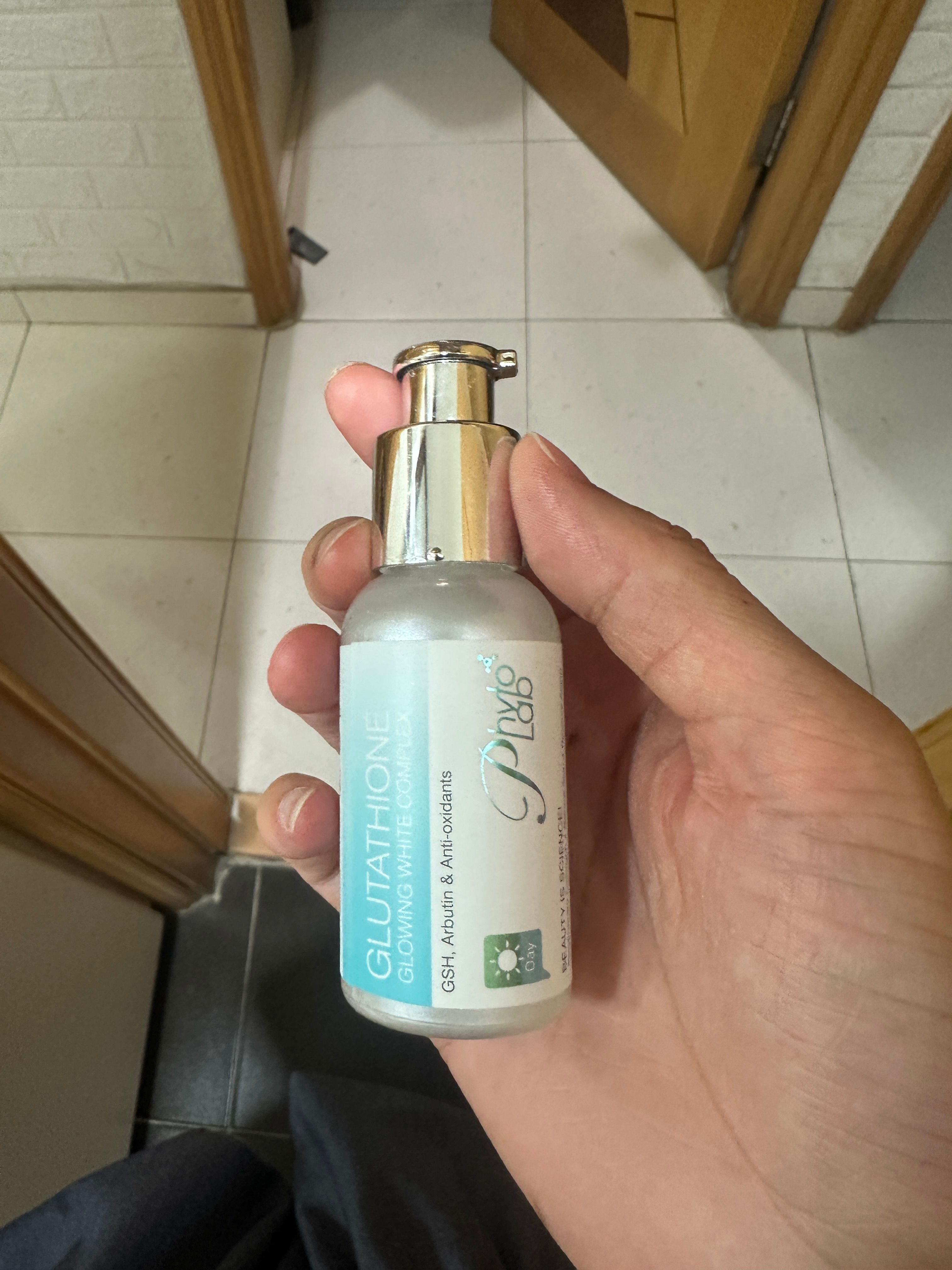 Phyto Lab 谷胱甘肽美白日間精華 真實評價/實測照片 byNi***Ho 2