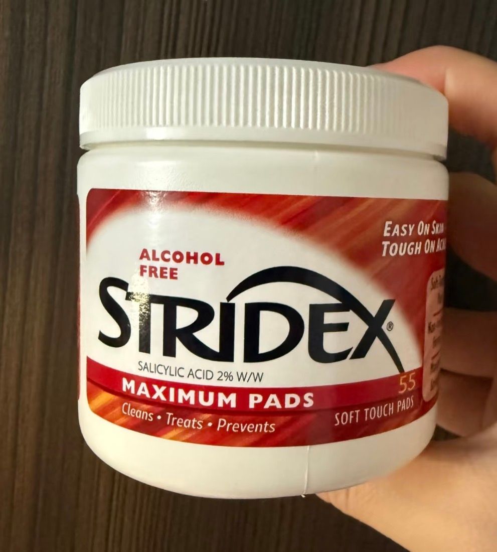 Stridex 2%水楊酸棉片 真實評價/實測照片 byy*n 1