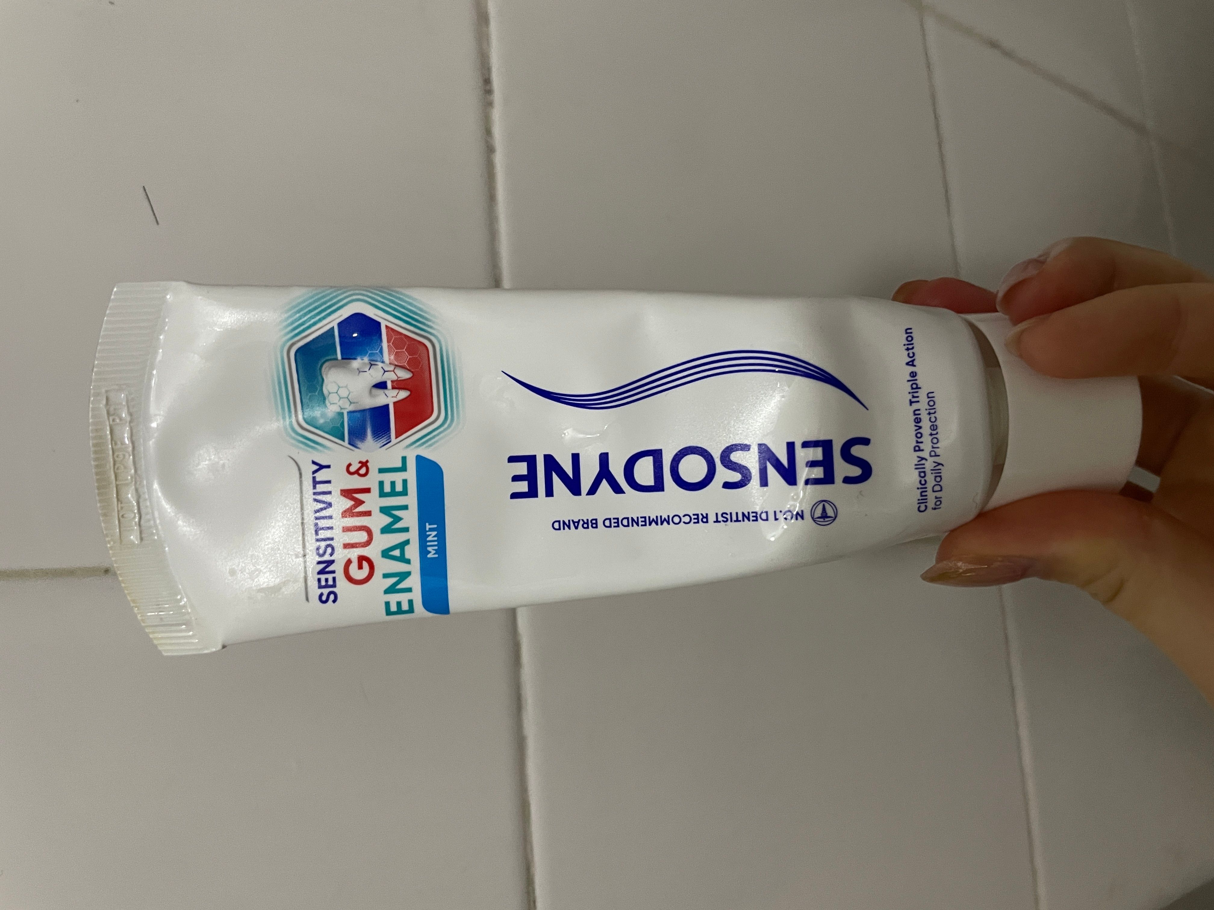 Sensodyne 舒適達 專業修復抗敏牙膏 真實評價/實測照片 byyhm**************.hk 1