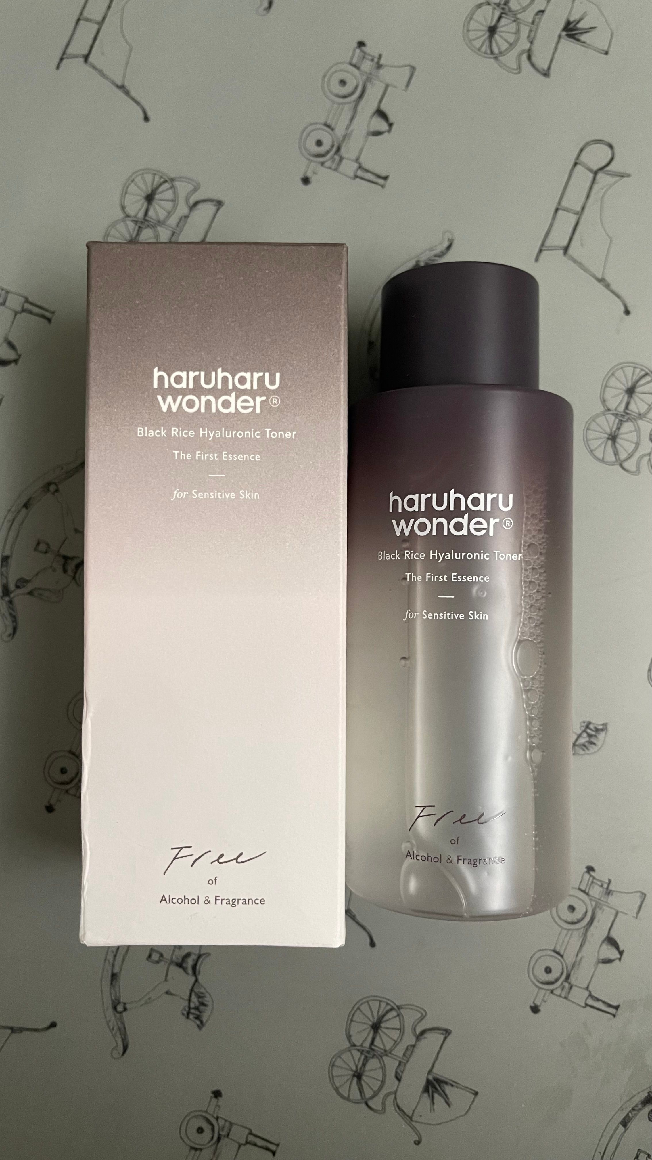 HARUHARU 黑米透明質酸爽膚水 真實評價/實測照片 byOh****ka 1