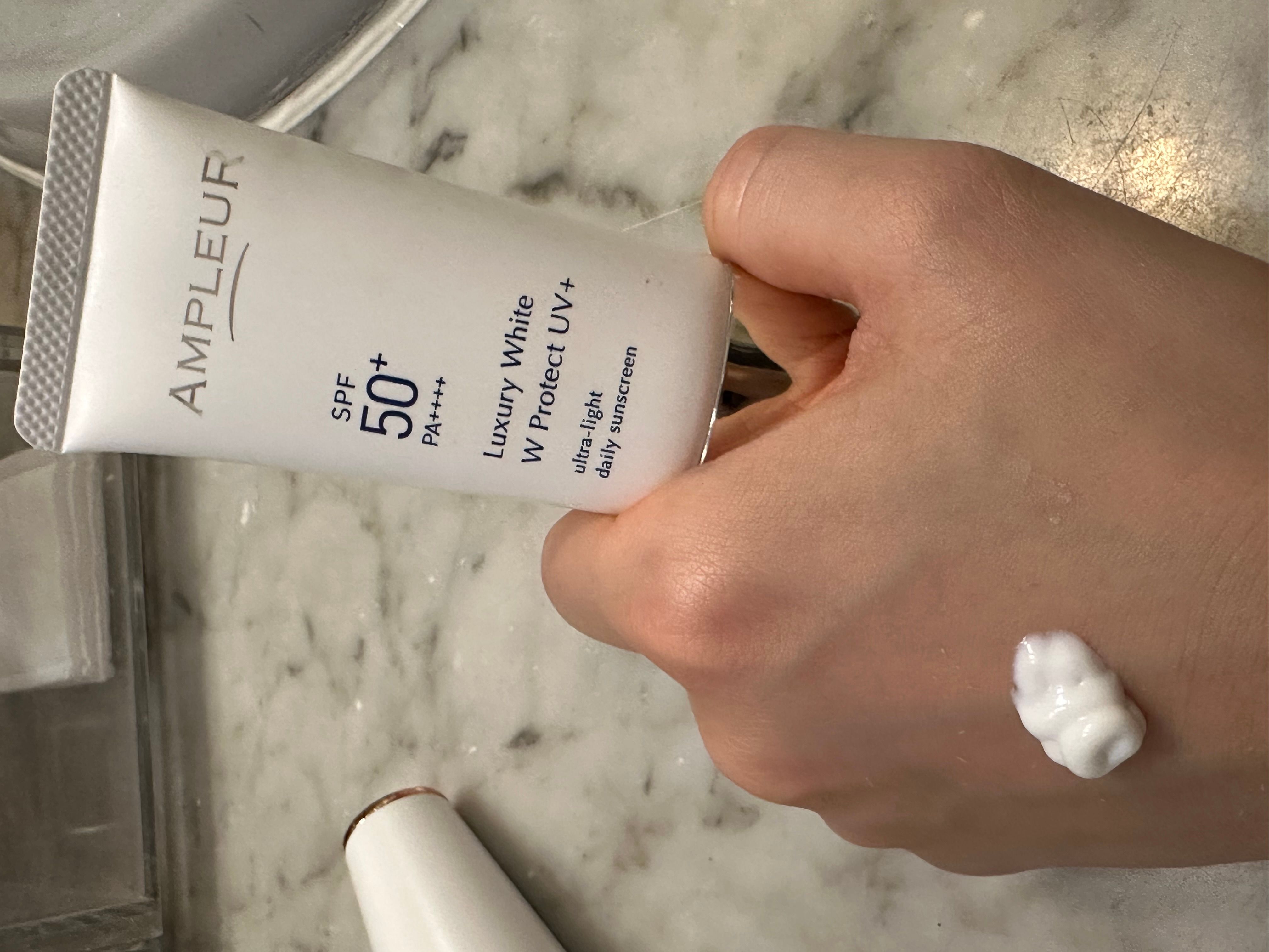 Ampleur 煥白亮膚三效防曬乳 真實評價/實測照片 byT* 1