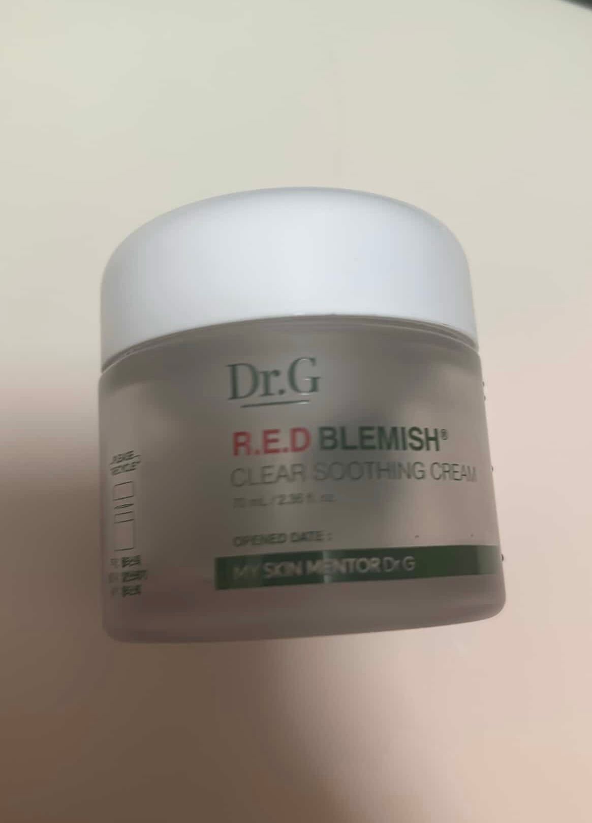 DR.G 舒潤修護保濕精華霜 R.E.D Blemish CLEAR SOOTHING CREAM 真實評價/實測照片 byP*a 1