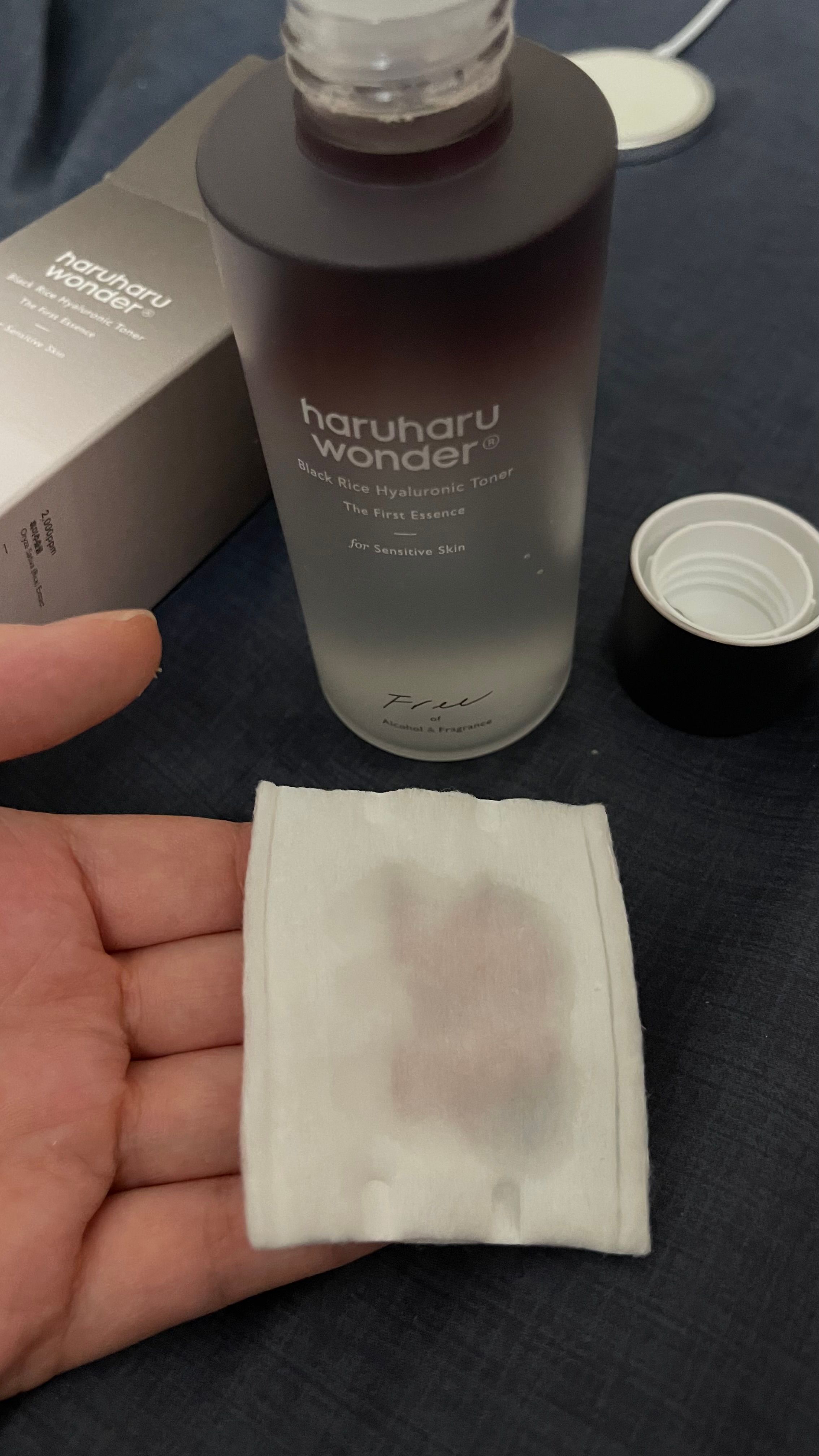 HARUHARU 黑米透明質酸爽膚水 真實評價/實測照片 byOh****ka 1