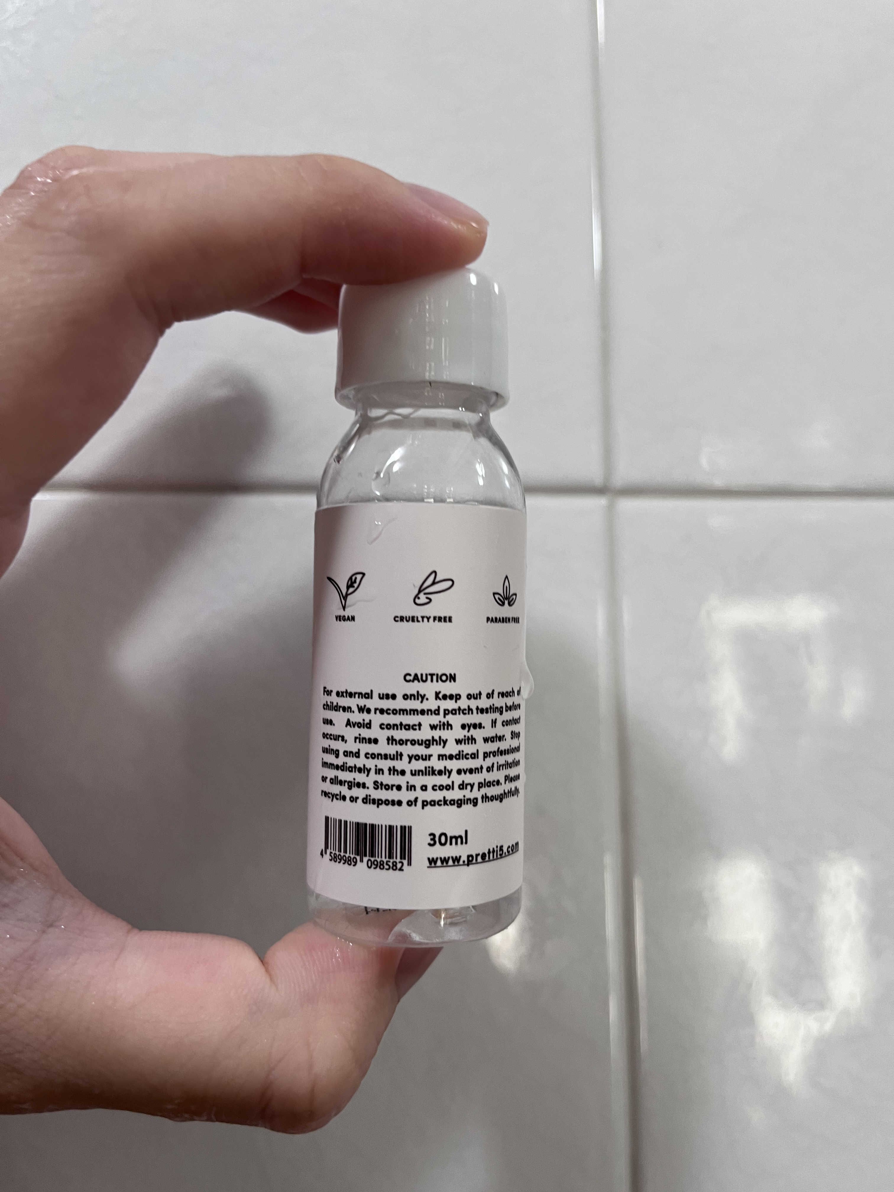 Pretti5 煥光柔膚精華水 真實評價/實測照片 byj*s 2