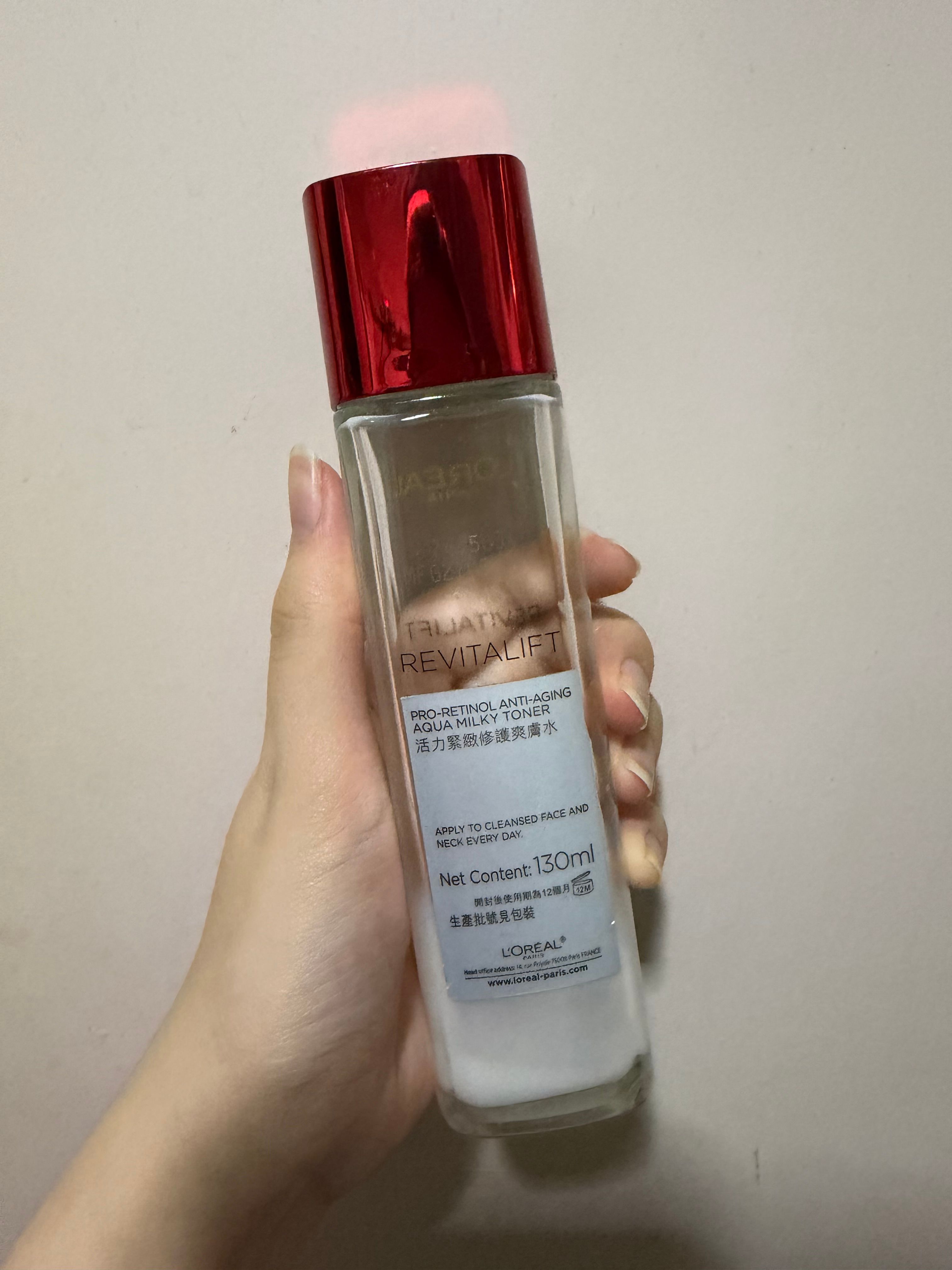 L'Oreal 活力緊緻修護爽膚水 真實評價/實測照片 byya**an 2
