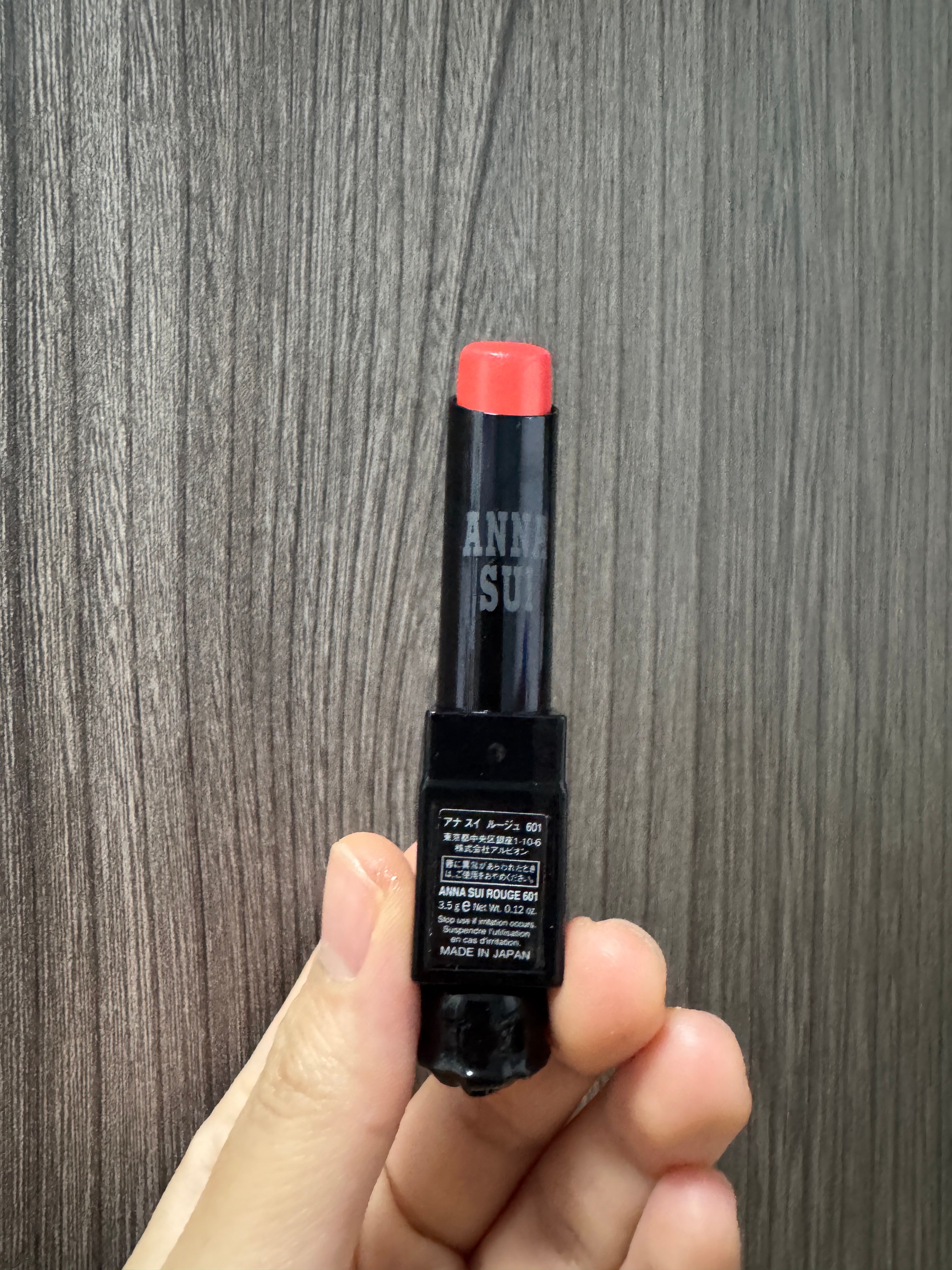 ANNA SUI 復刻薔薇唇膏 ANNA SUI ROUGE 真實評價/用後感 byT*m 1 ANNA SUI 復刻薔薇唇膏 ANNA SUI ROUGE 真實評價/實測照片 byT*m 1