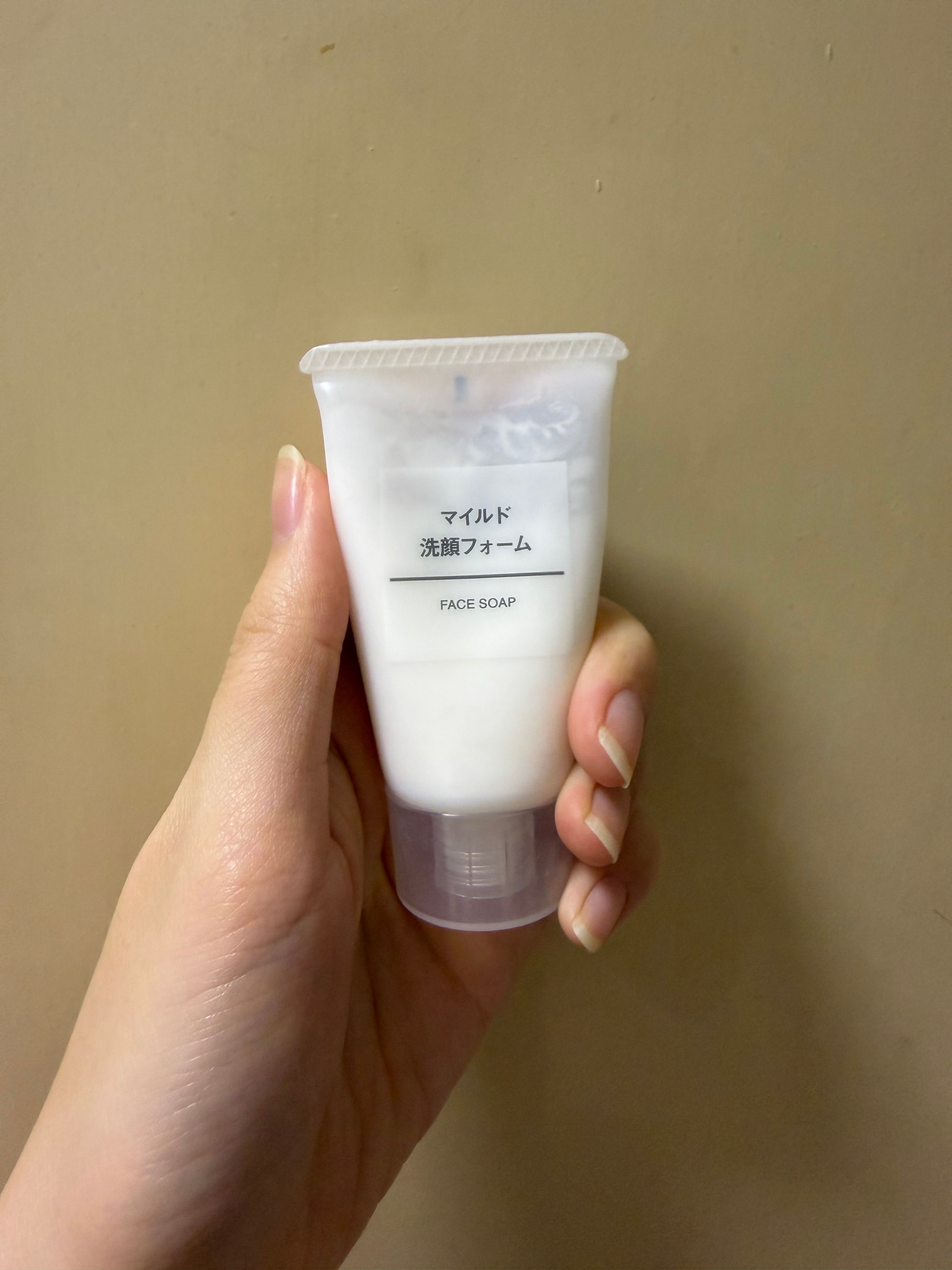 Muji 溫和潔面乳 真實評價/實測照片 byya**an 1