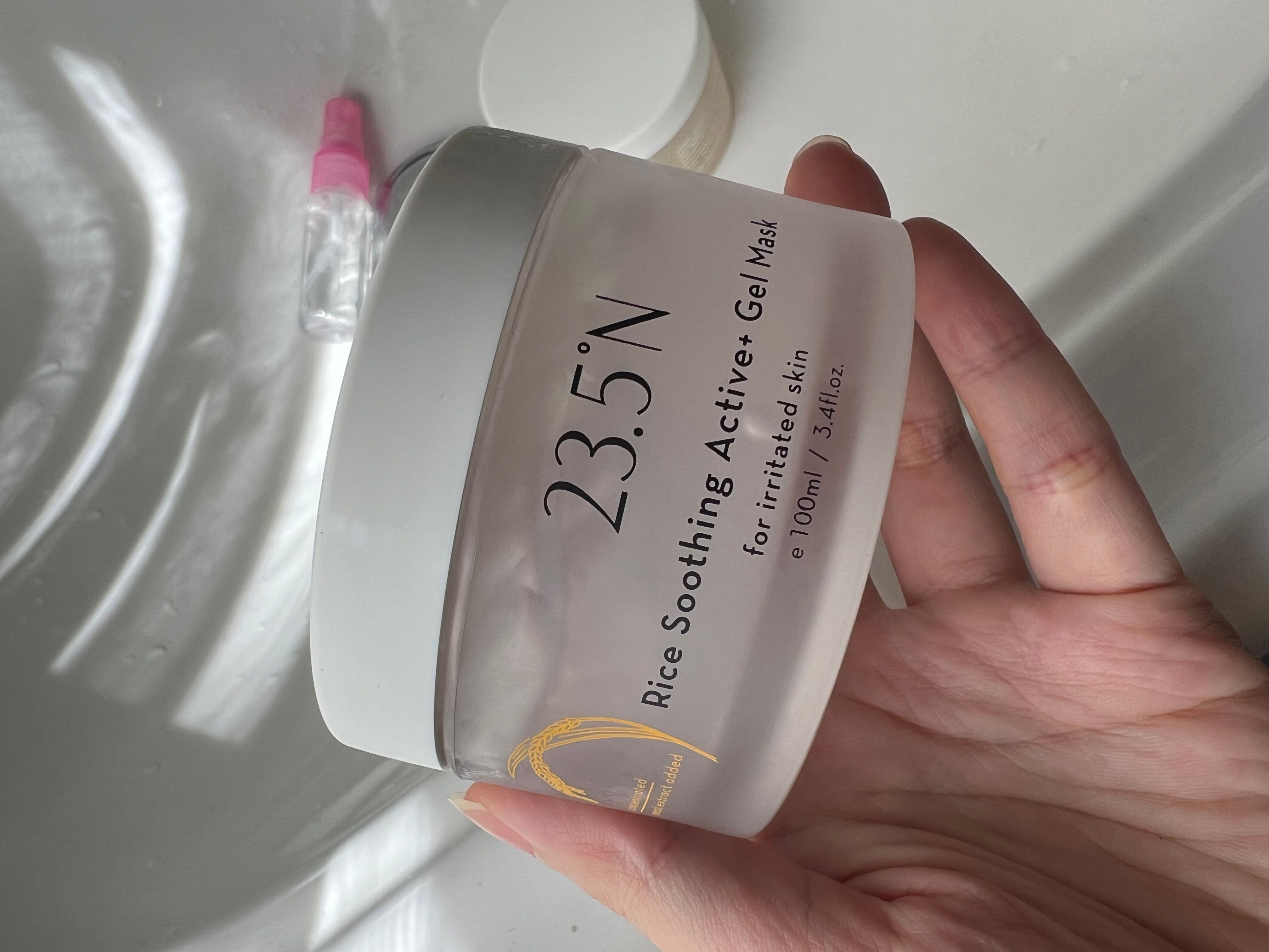 23.5°N 北緯研製 米粹舒緩活酵凍膜 真實評價/實測照片 byCor***Lam 1