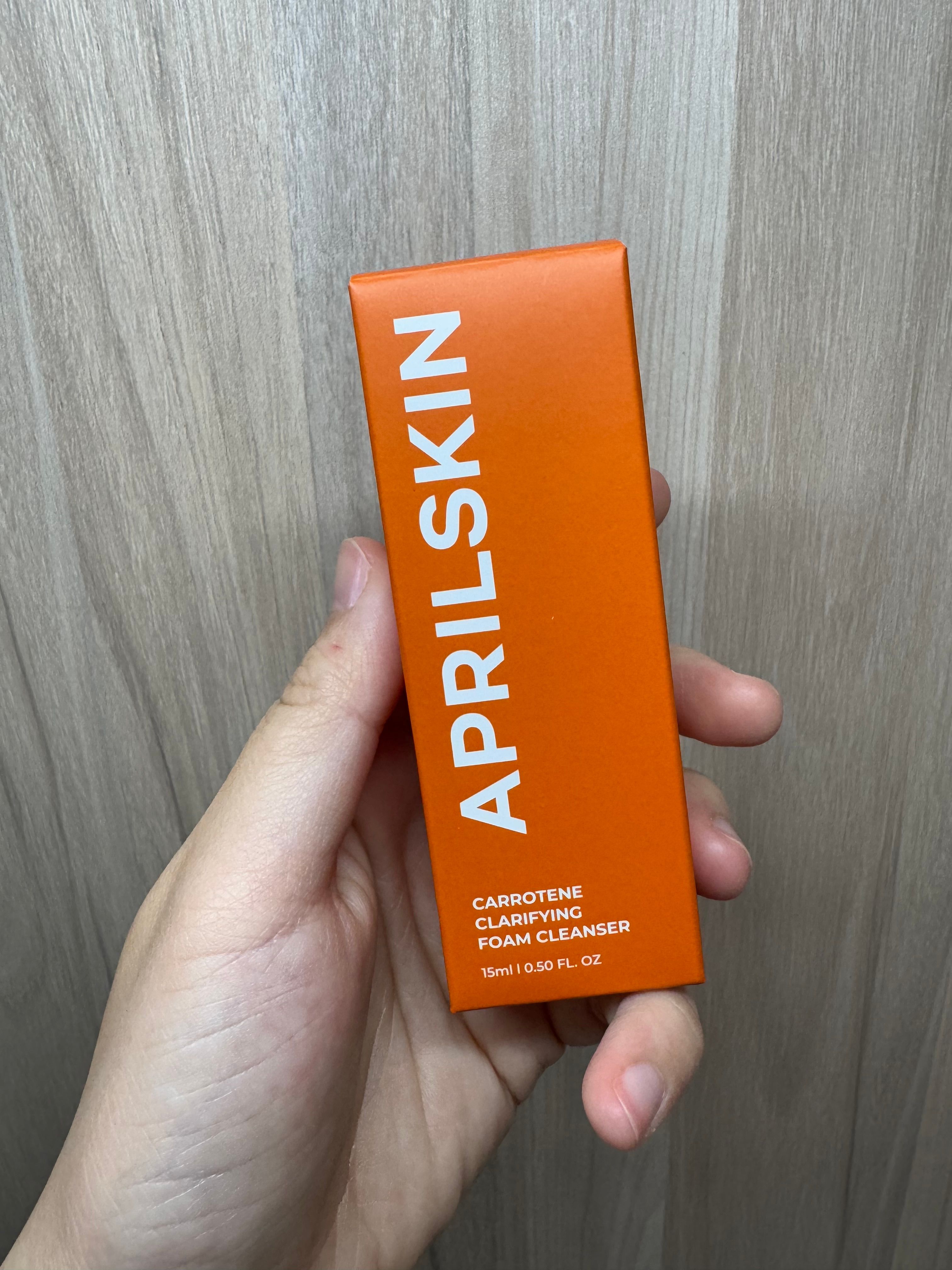 Aprilskin 胡蘿蔔去痘潔面乳 Real Carrotene Acne Foam Cleanser 真實評價/用後感 bySa****Ma 1 Aprilskin 胡蘿蔔去痘潔面乳 Real Carrotene Acne Foam Cleanser 真實評價/實測照片 bySa****Ma 1