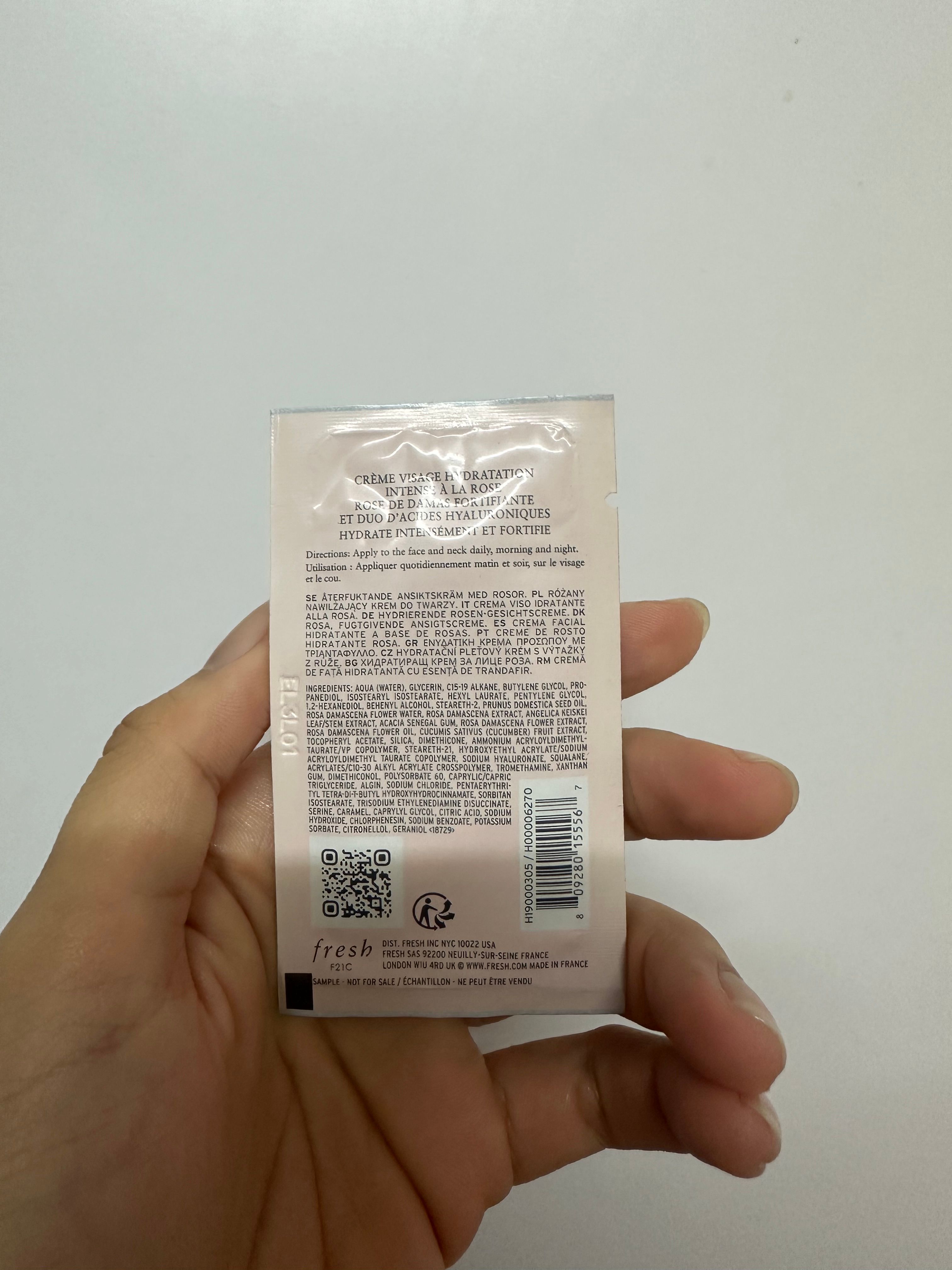 Fresh 玫瑰深層保濕面霜 真實評價/實測照片 byA*c 1