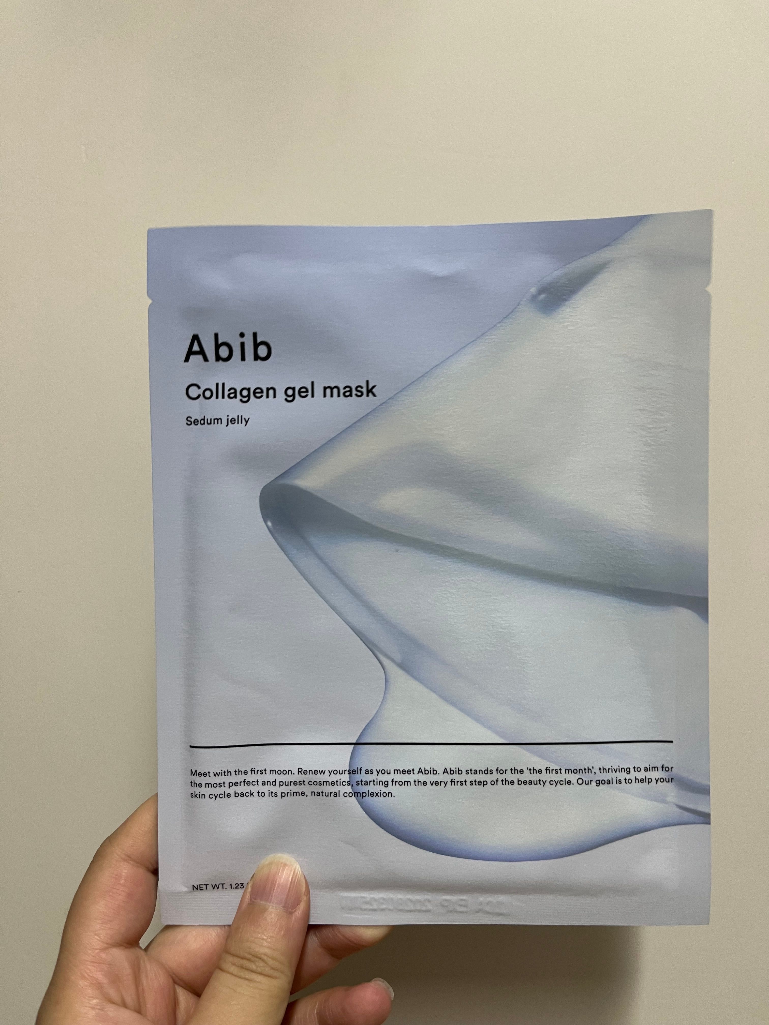 Abib global Collagen Gel Mask Sedum Jelly 真實評價/實測照片 byQIN****ING 1