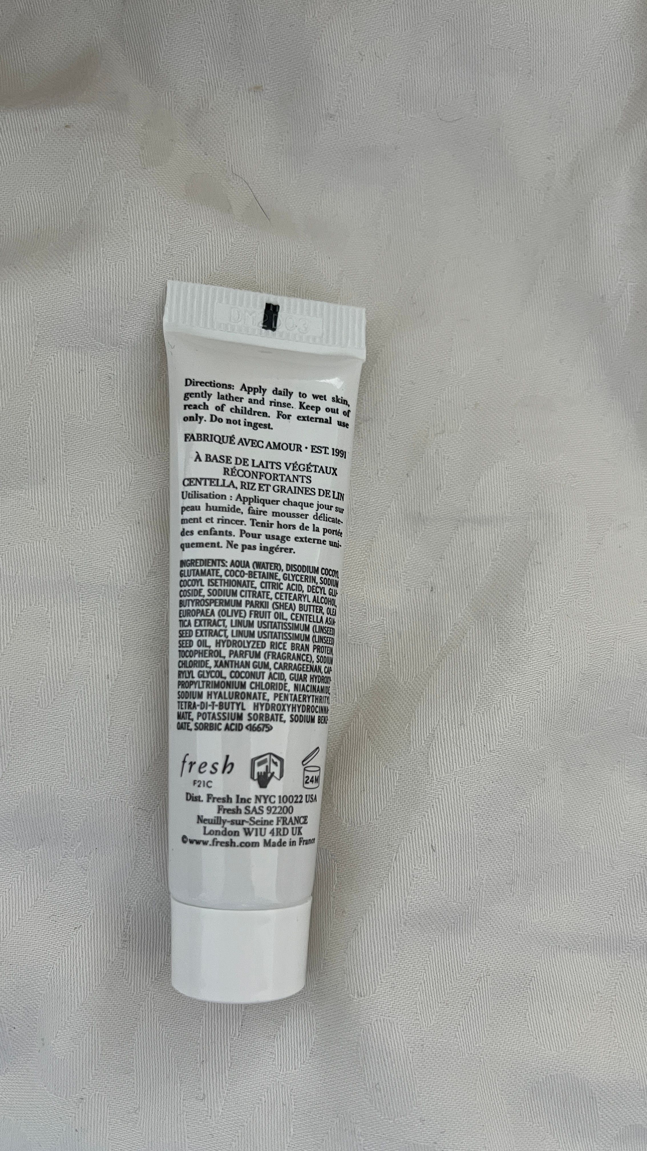 Fresh 大豆輕柔卸妝潔面奶 Soy Face Cleasing Milk 真實評價/實測照片 byHan*****han 1