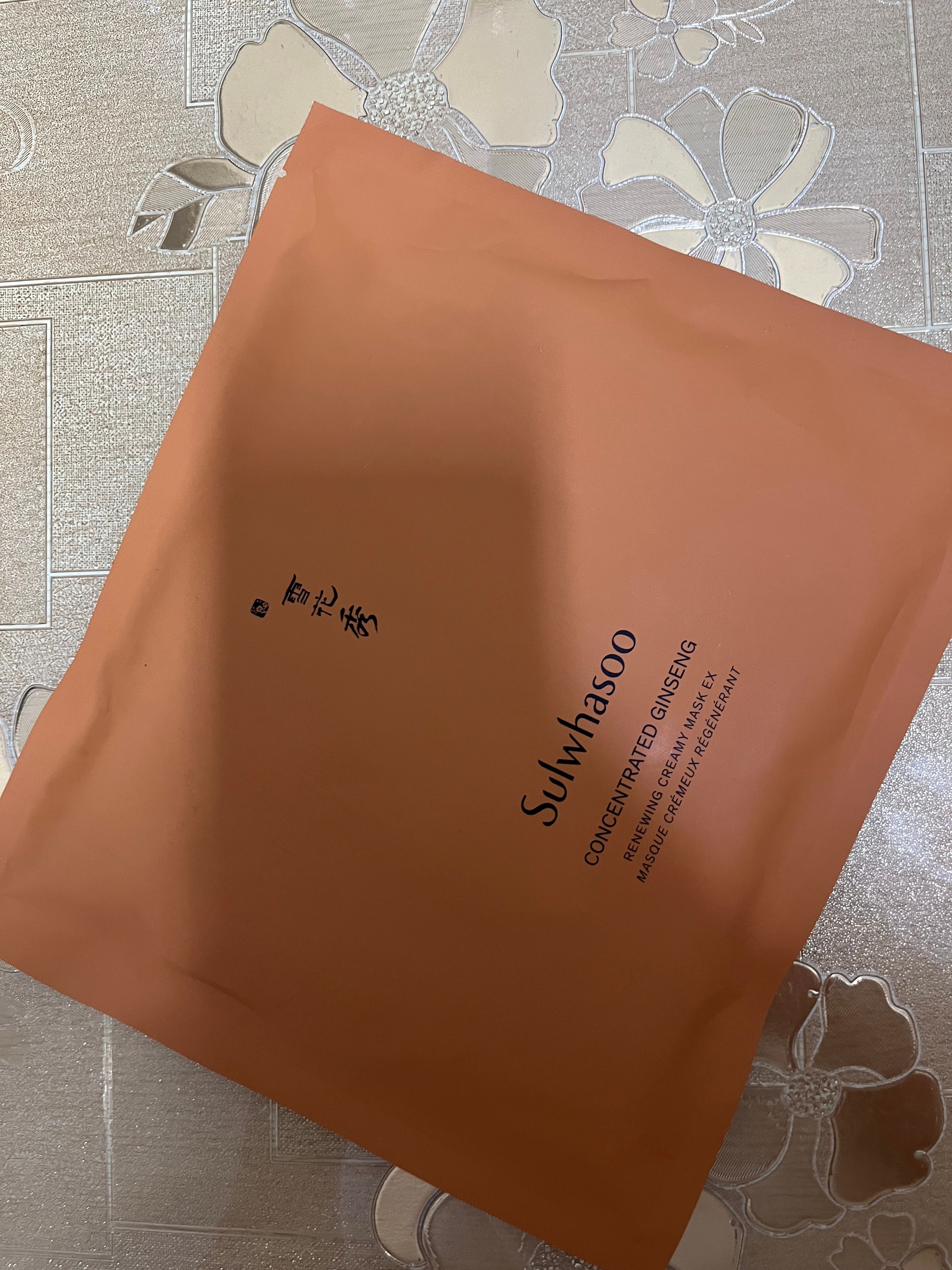 Sulwhasoo 雪花秀 滋陰生人參煥顏面膜 真實評價/用後感 byQIN****ING 1 Sulwhasoo 雪花秀 滋陰生人參煥顏面膜 真實評價/實測照片 byQIN****ING 1