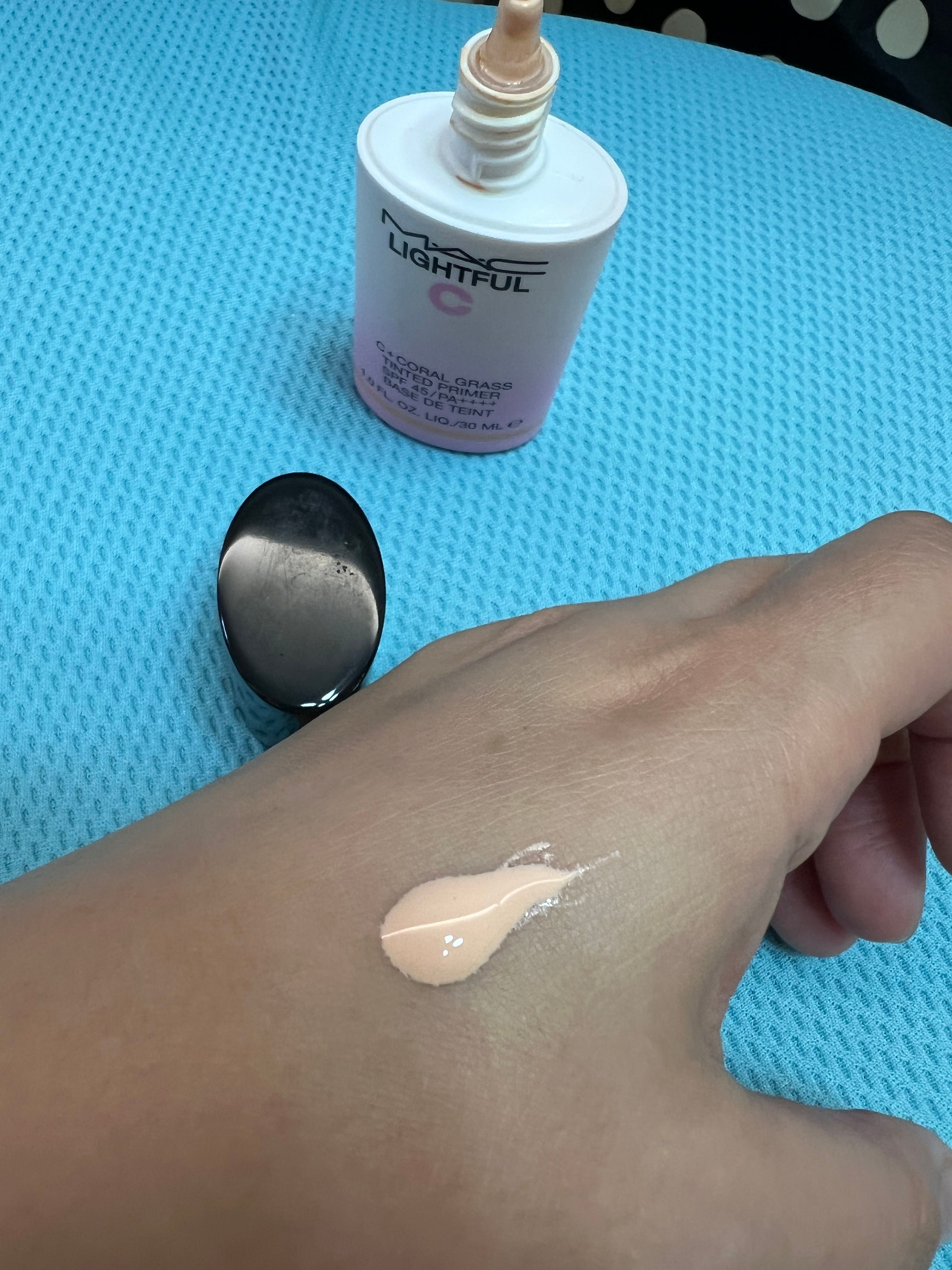 MAC Cosmetics LIGHTFUL C+光透養膚防曬底霜 真實評價/實測照片 bycat*****************com 1