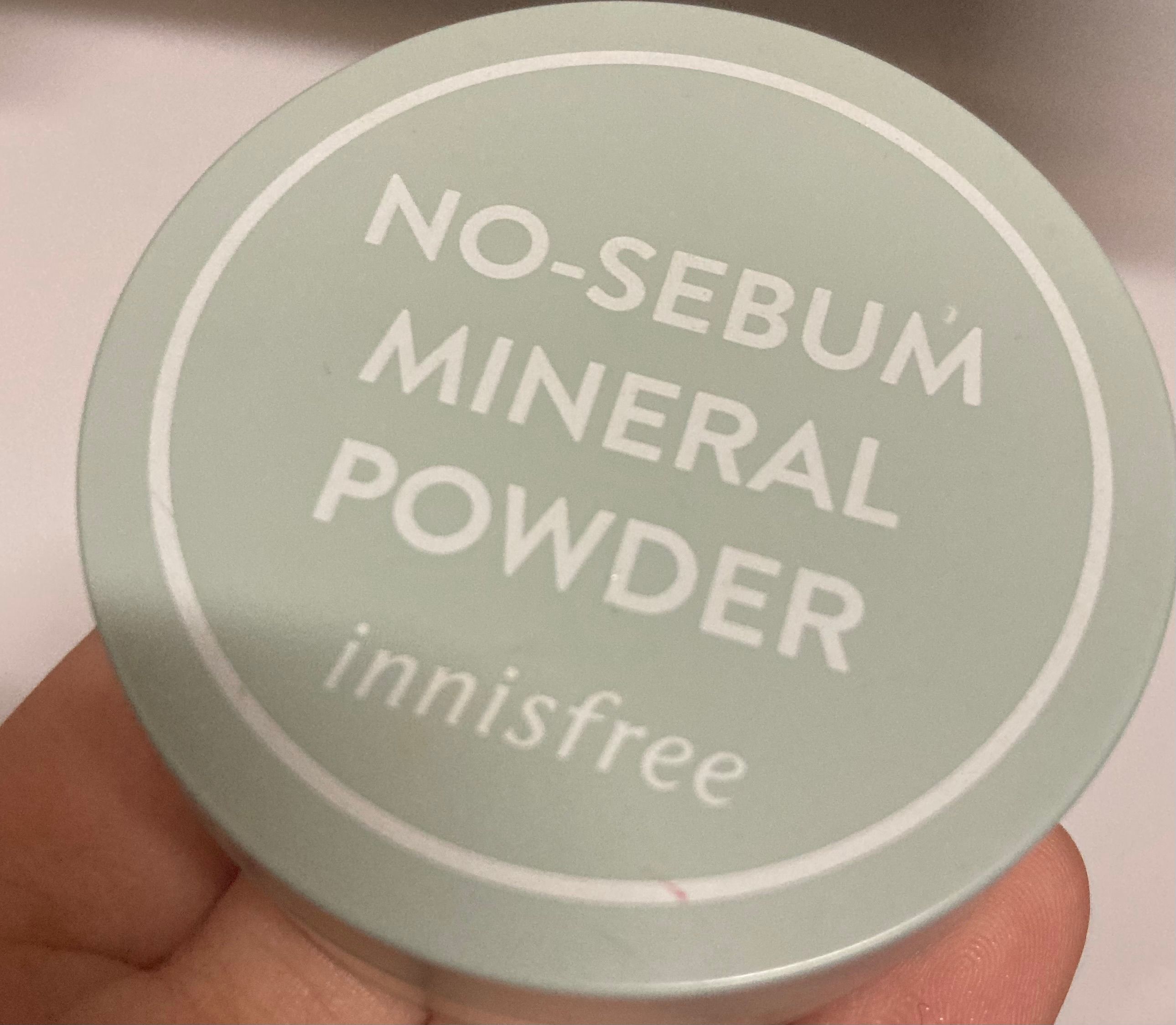 Innisfree 控油礦物質散粉 真實評價/實測照片 byChu****nny 1