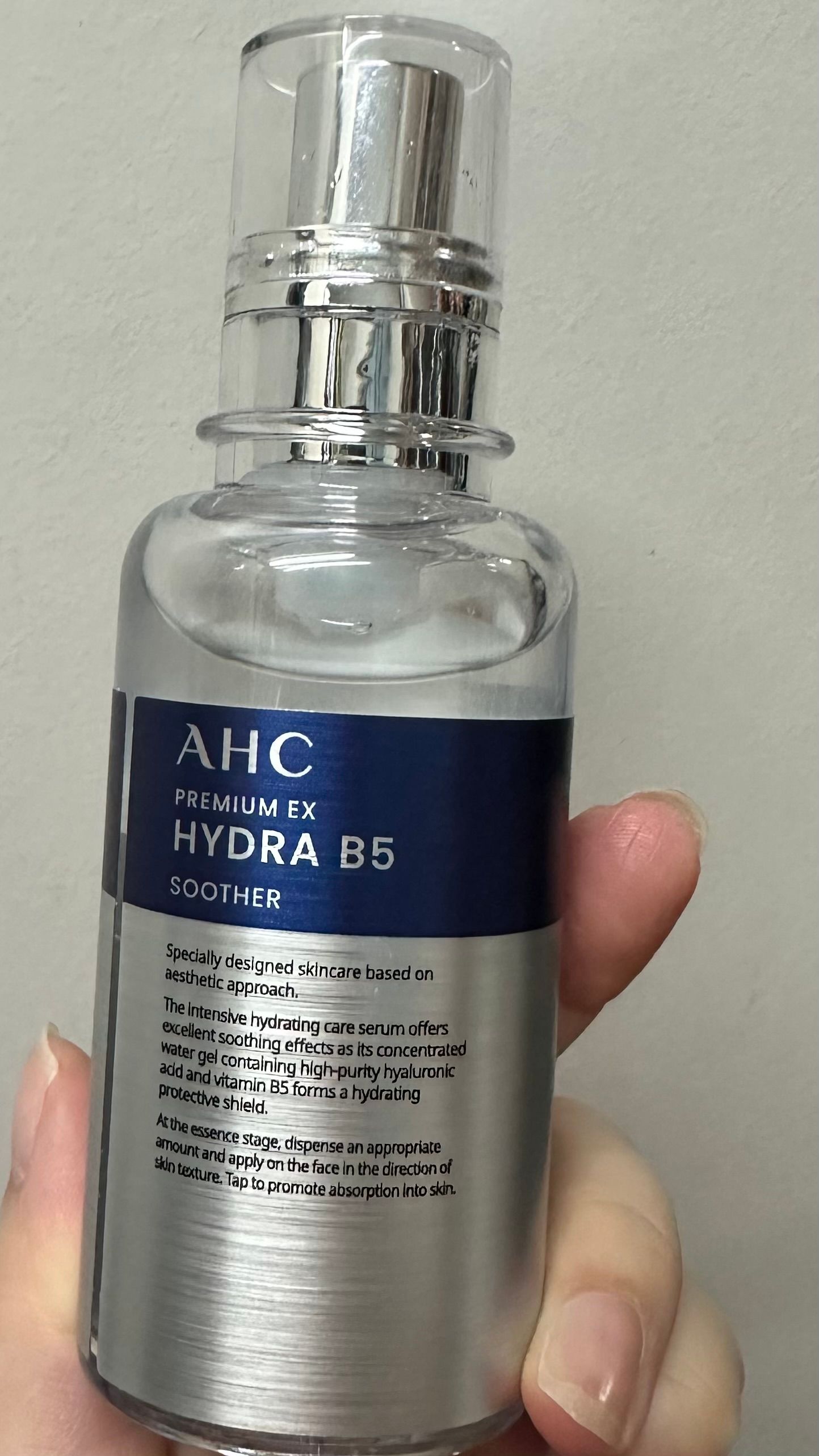 AHC 瞬效保濕B5微導入玻尿酸精華 真實評價/實測照片 byzoe**************.hk 1