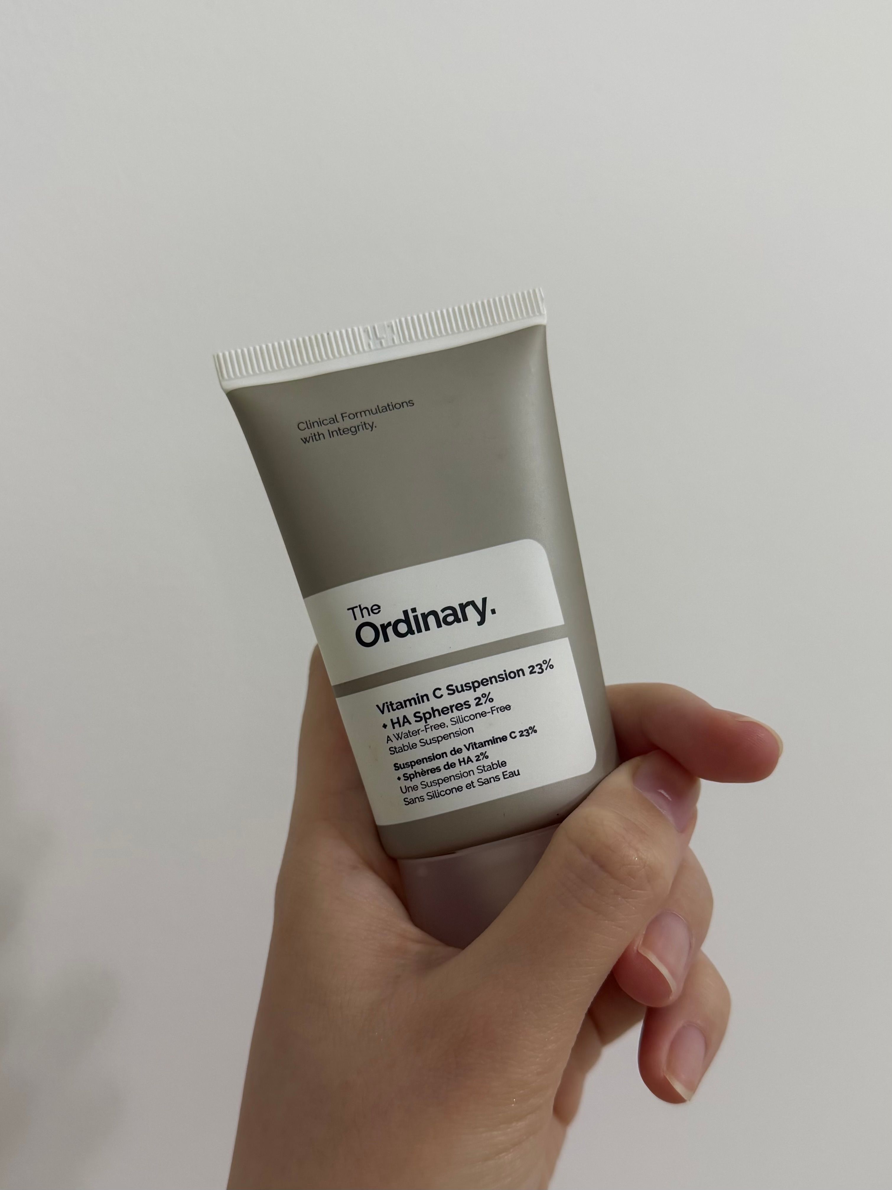 The Ordinary Vitamin C Suspension 23% + HA Spheres 2% 真實評價/實測照片 byya**an 1