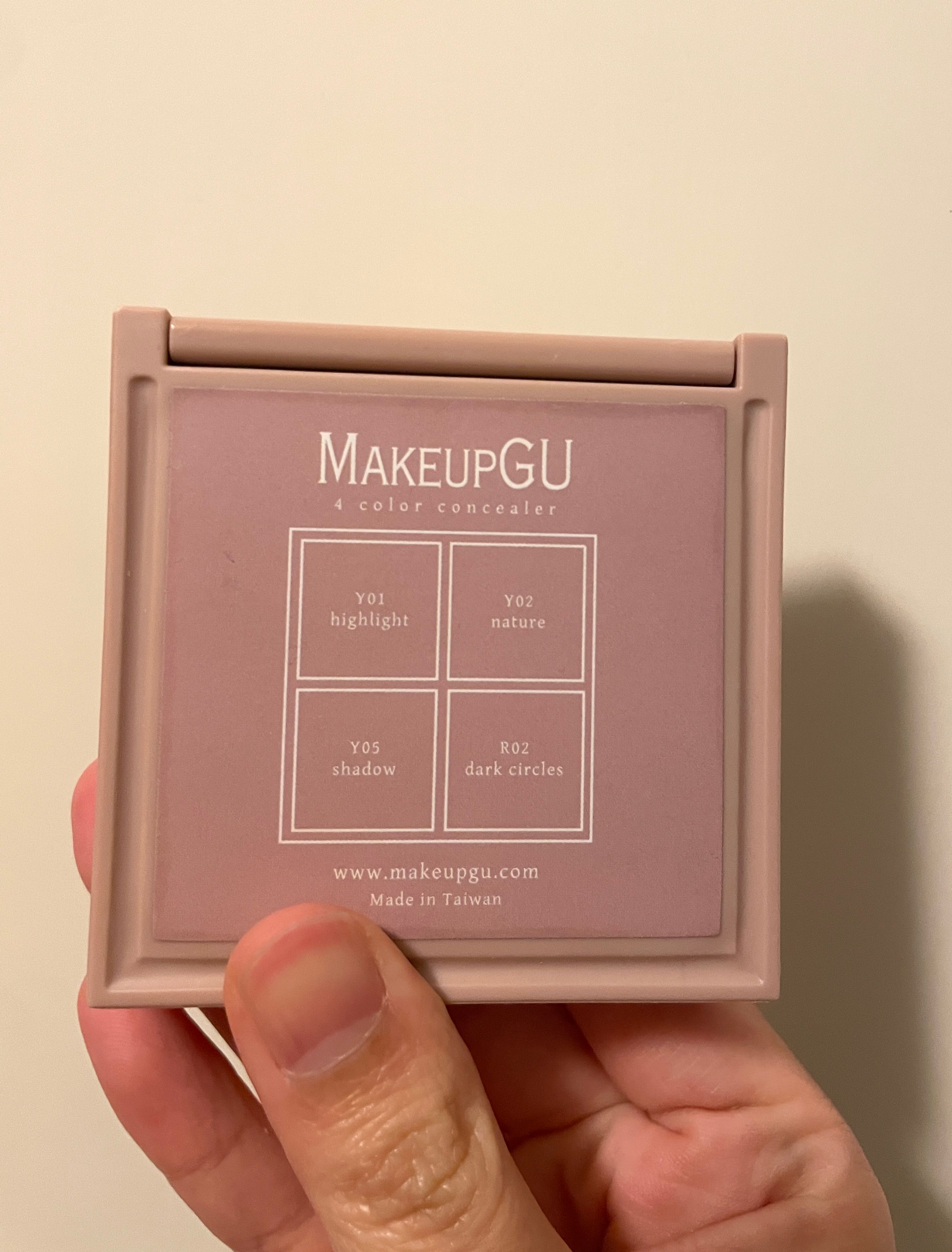 MakeupGU 四色遮瑕膏 真實評價/實測照片 byJo****ar 1