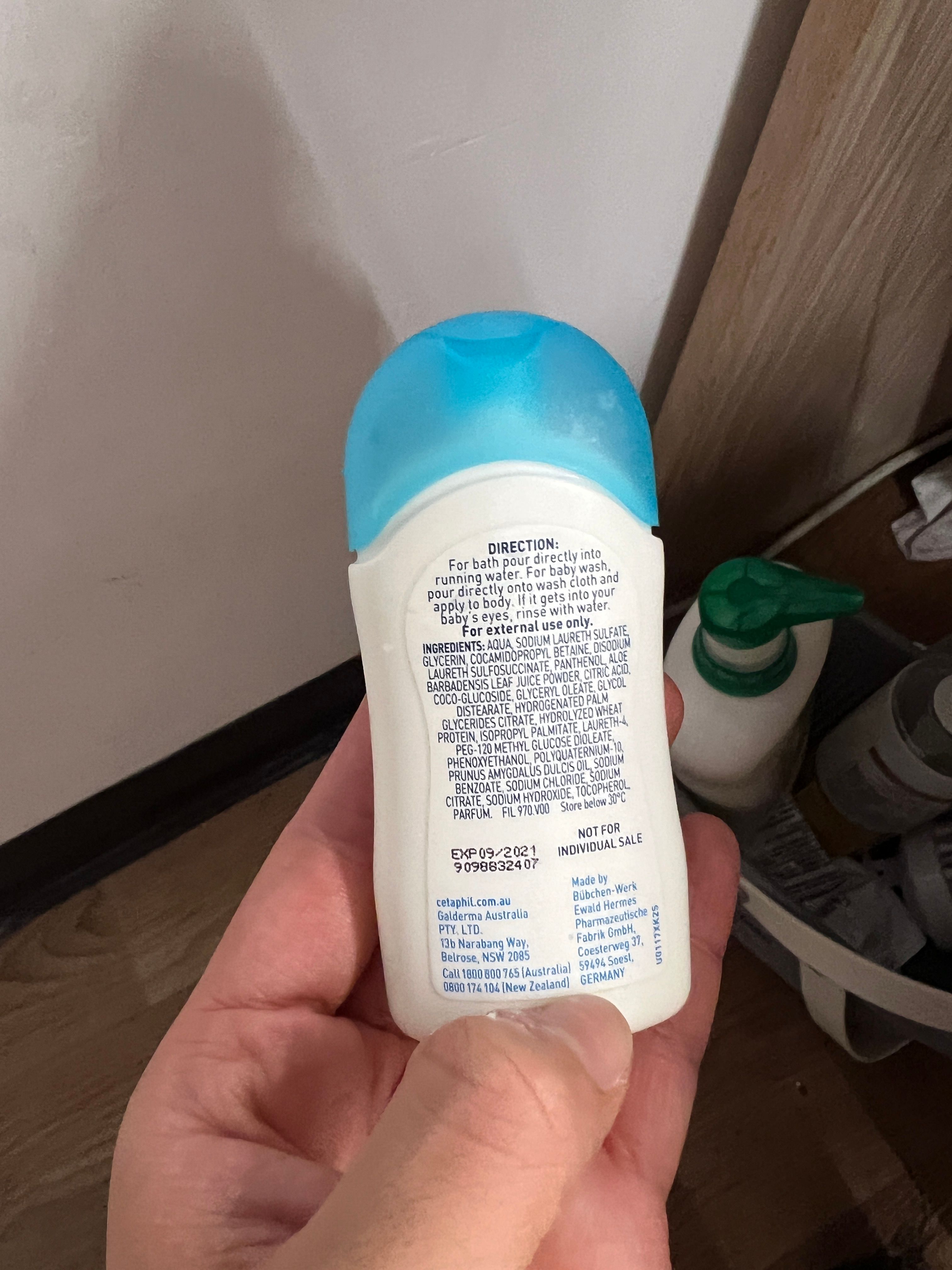 Cetaphil 舒特膚嬰兒滋潤配方沐浴露 真實評價/用後感 bymch*************com 1 Cetaphil 舒特膚嬰兒滋潤配方沐浴露 真實評價/實測照片 bymch*************com 1