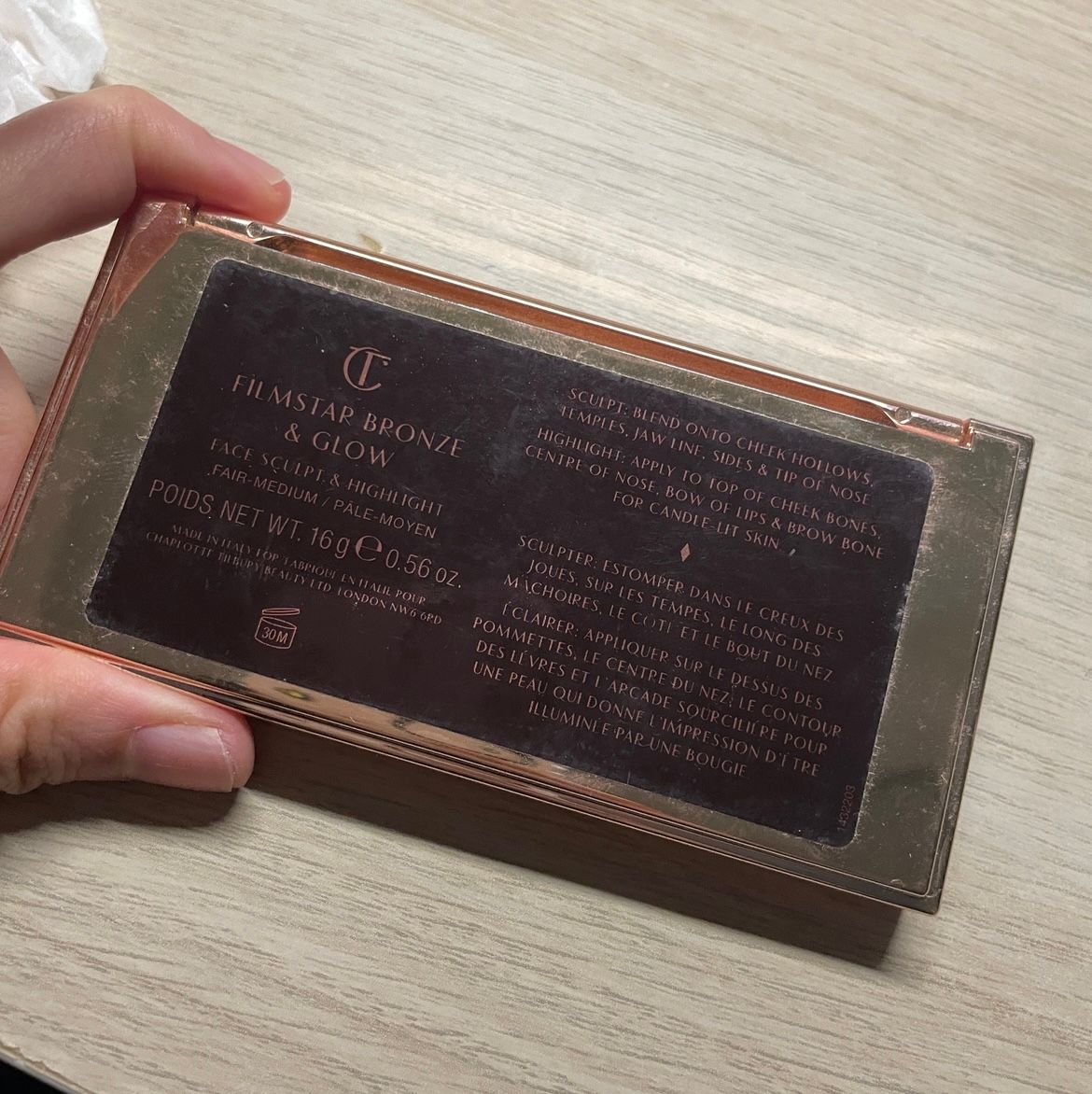 Charlotte Tilbury 星影高光修容盤 真實評價/實測照片 by 1