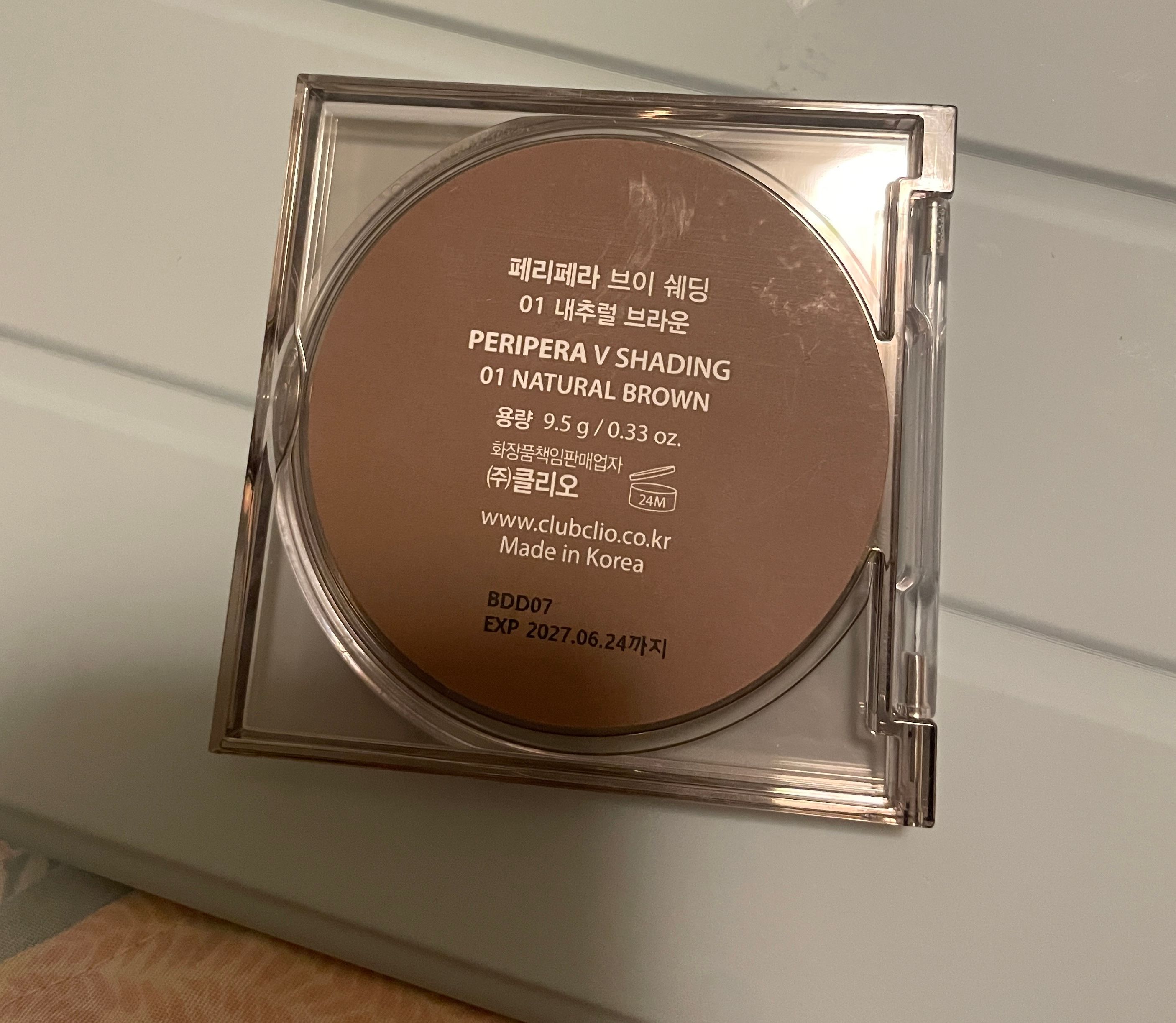 Peripera 3色修容盤 真實評價/實測照片 byJo****ar 1