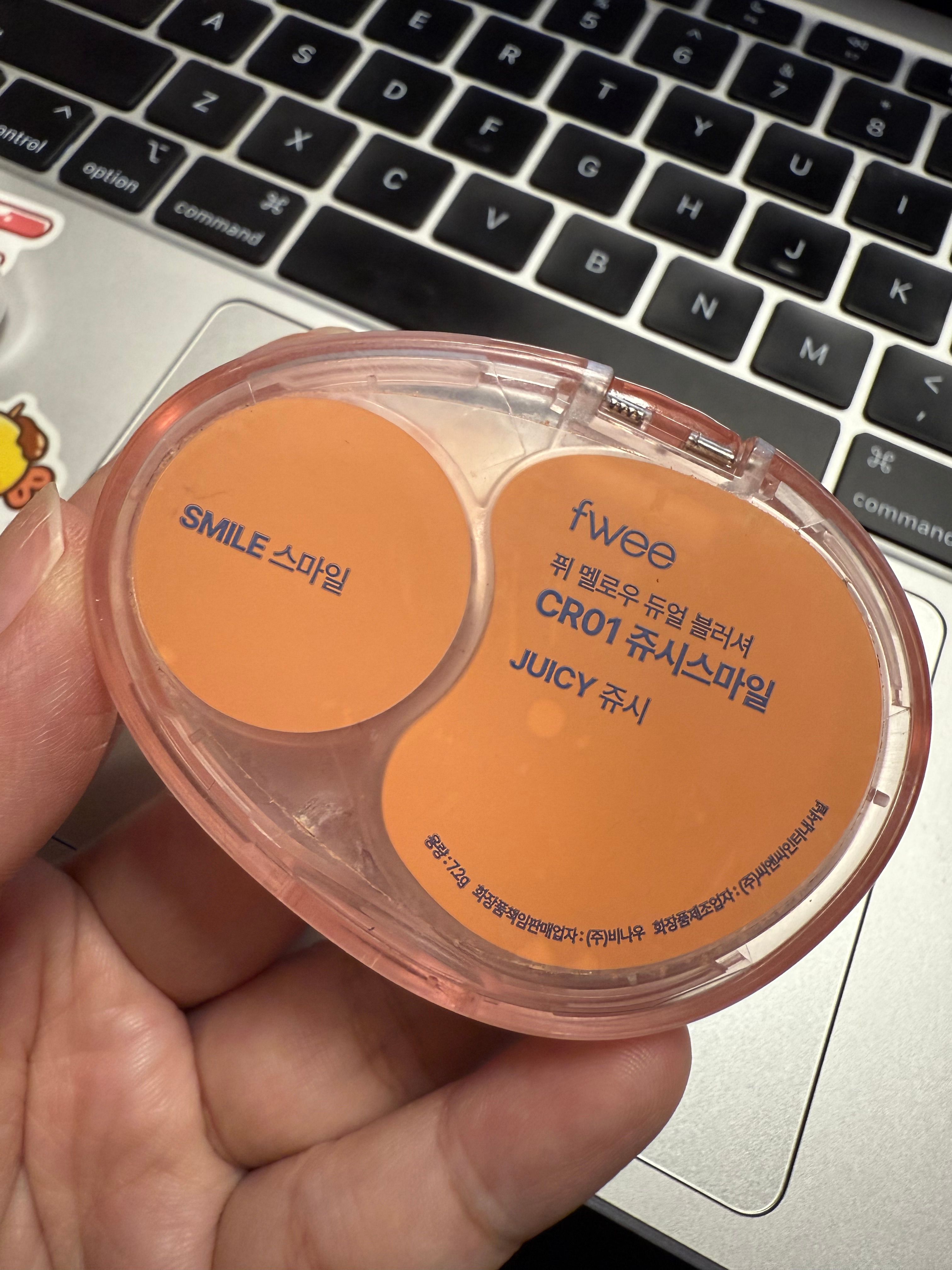 Fwee Mellow Dual Blusher 真實評價/用後感 byTi***gg 1 Fwee Mellow Dual Blusher 真實評價/實測照片 byTi***gg 1