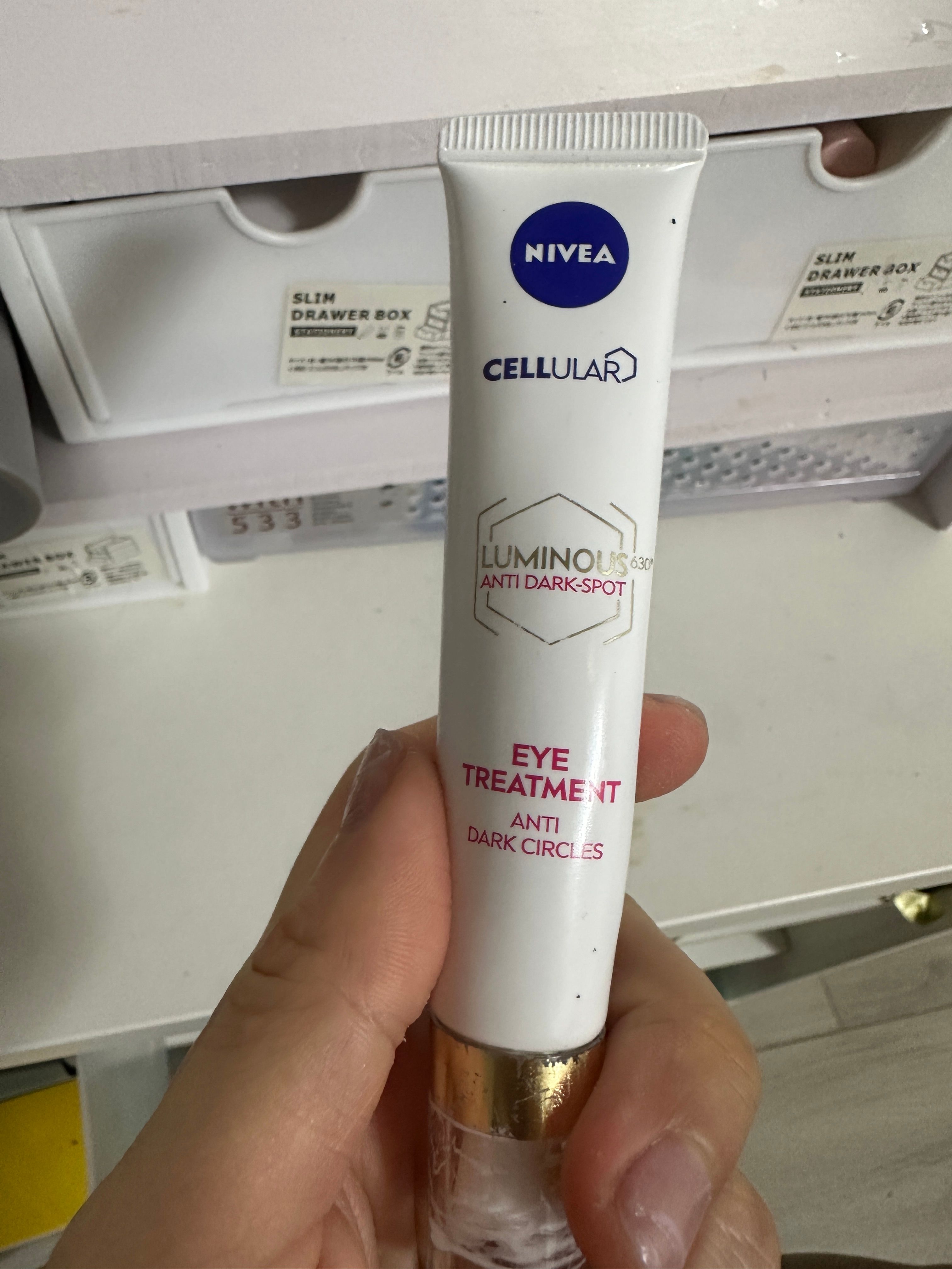 Nivea Luminous630雙效淡斑煥白修護眼霜 真實評價/實測照片 byman********************.hk 1