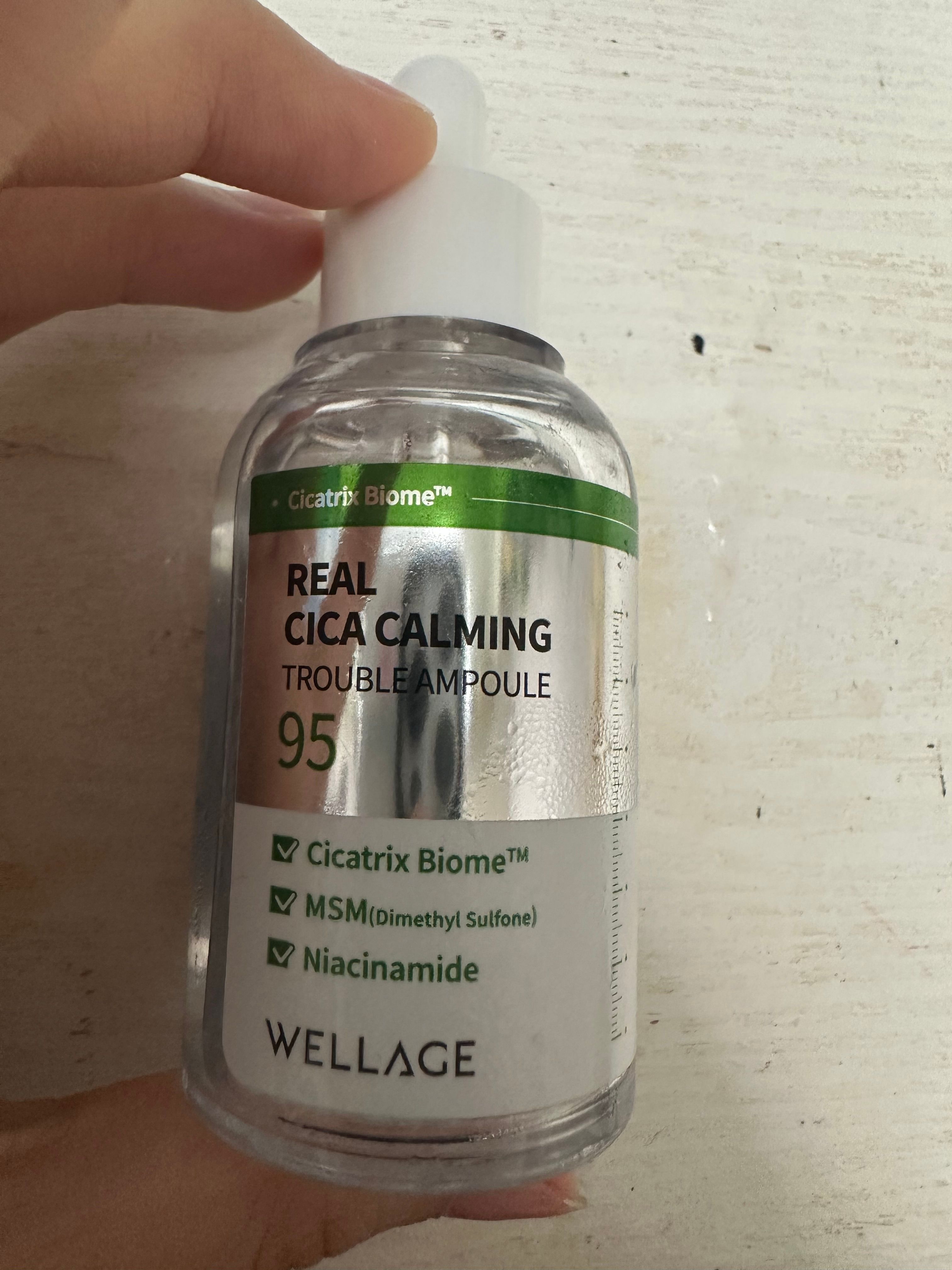 WELLAGE 唯拉珠 積雪草舒緩安瓶精華 真實評價/實測照片 byja***un 1