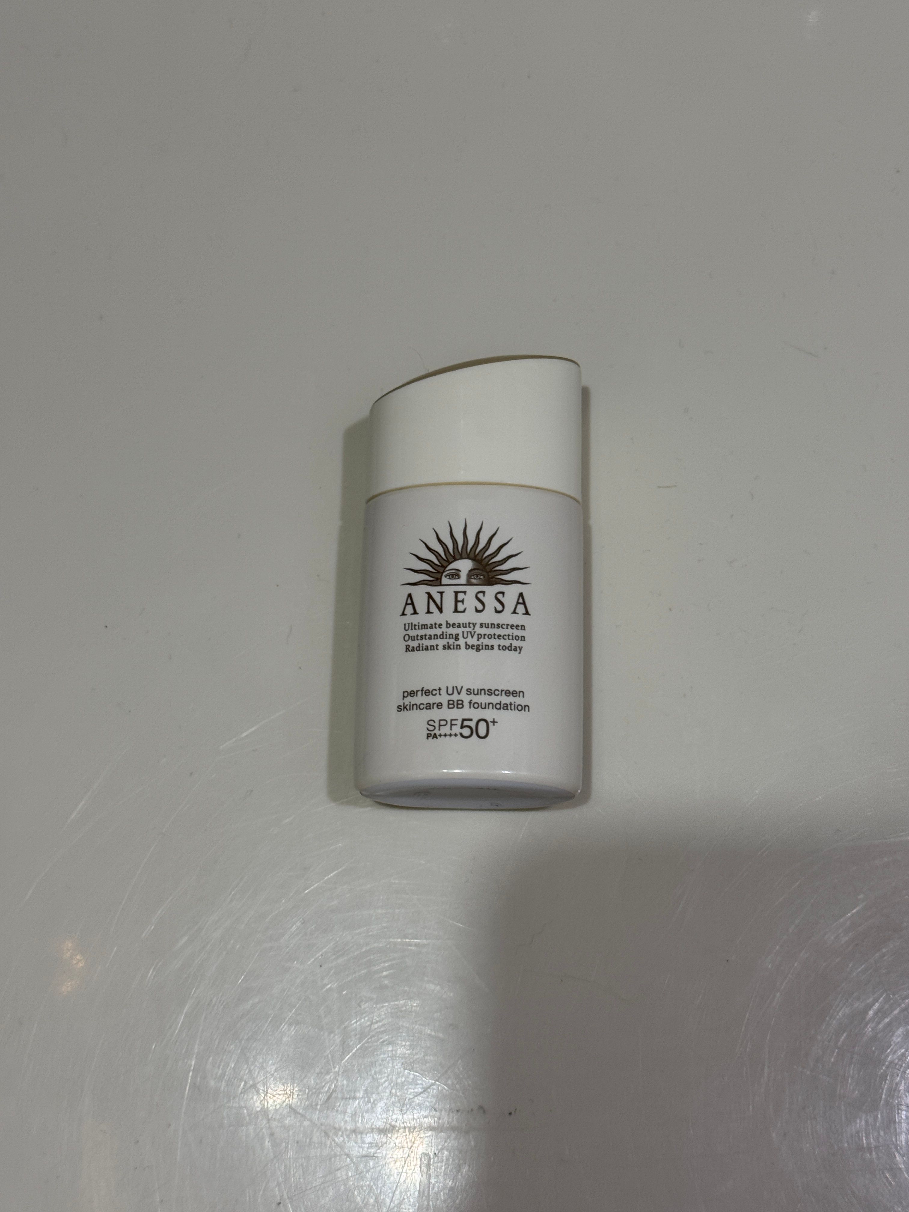 Anessa 安耐曬 極防水美肌UV透滑 BB 霜-自然 PERFECT UV SUNSCREEN SKINCARE BB FOUNDATION C1 SPF50+ PA++++ 真實評價/實測照片 byE*i 2