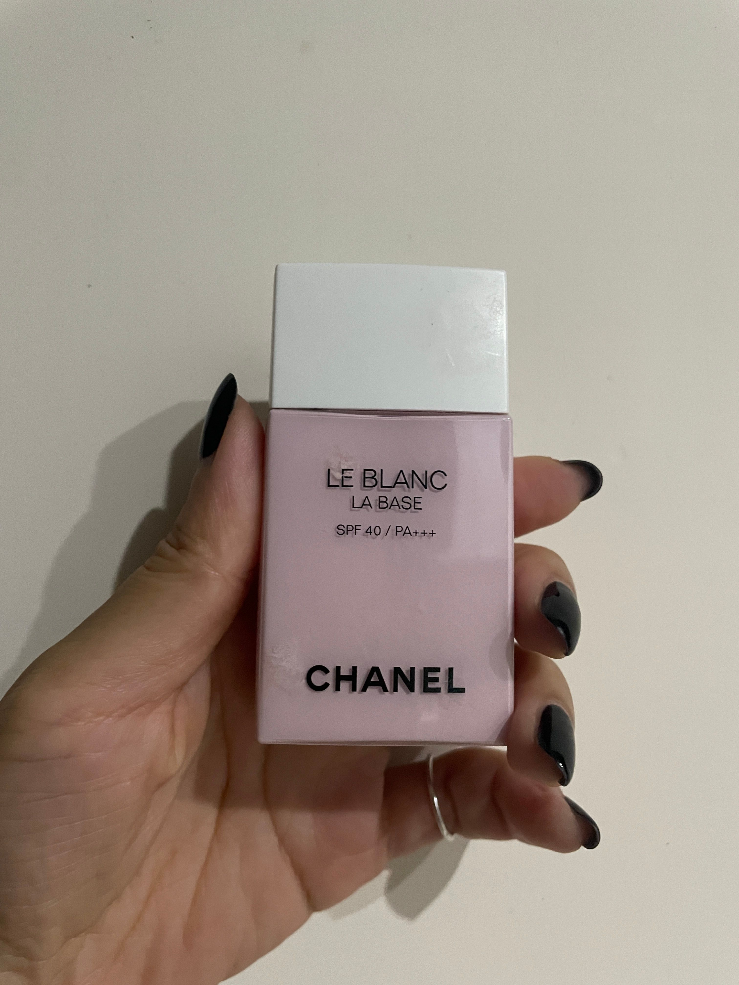 Chanel LE BLANC 珍珠光采防曬妝前乳SPF 40 / PA+++ 真實評價/實測照片 byrac******************.hk 1