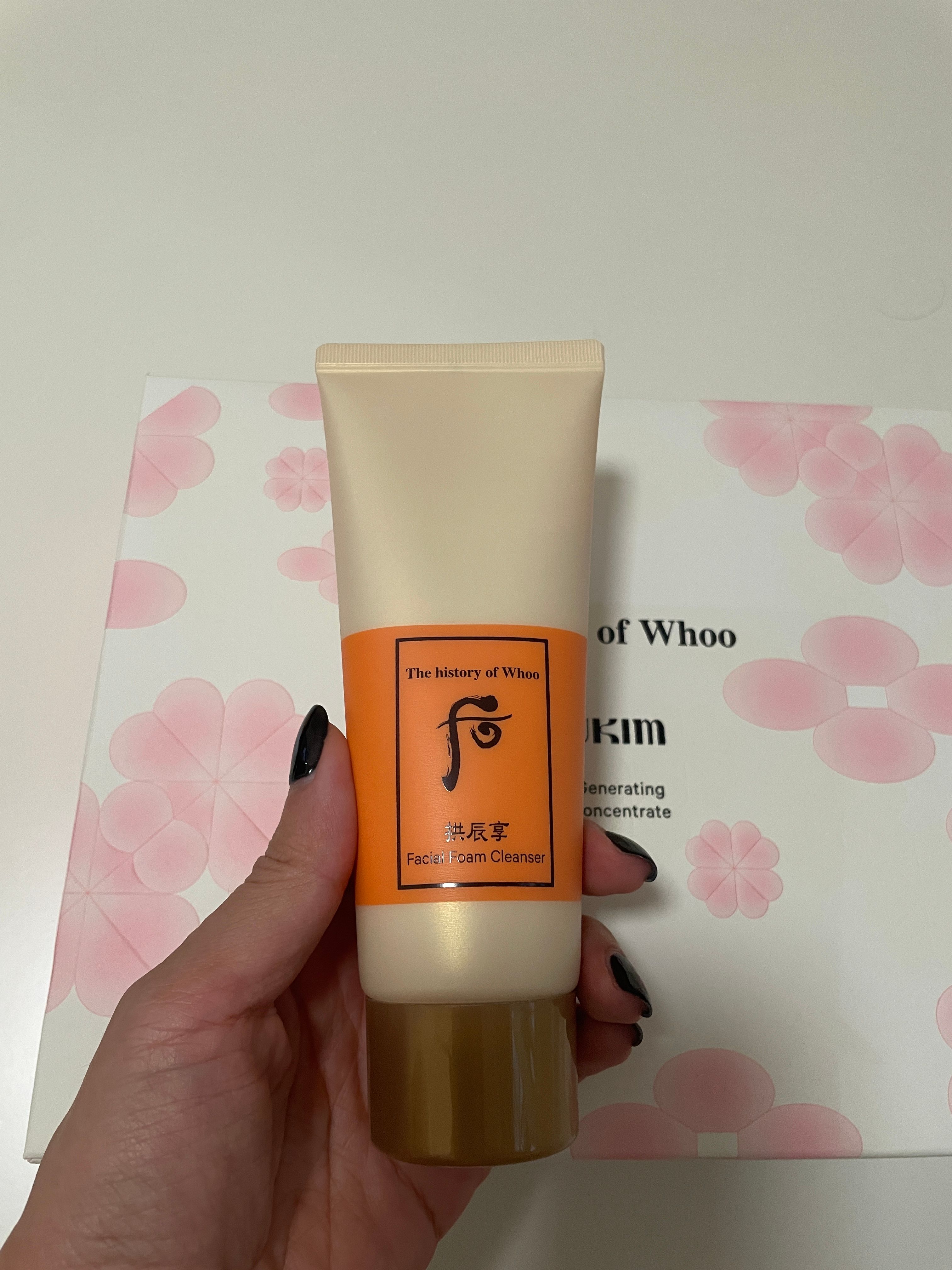 Whoo后 拱辰享活膚泡沫洗顏乳 Gongjinhyang Facial Foam Cleanser 真實評價/實測照片 byrac******************.hk 2