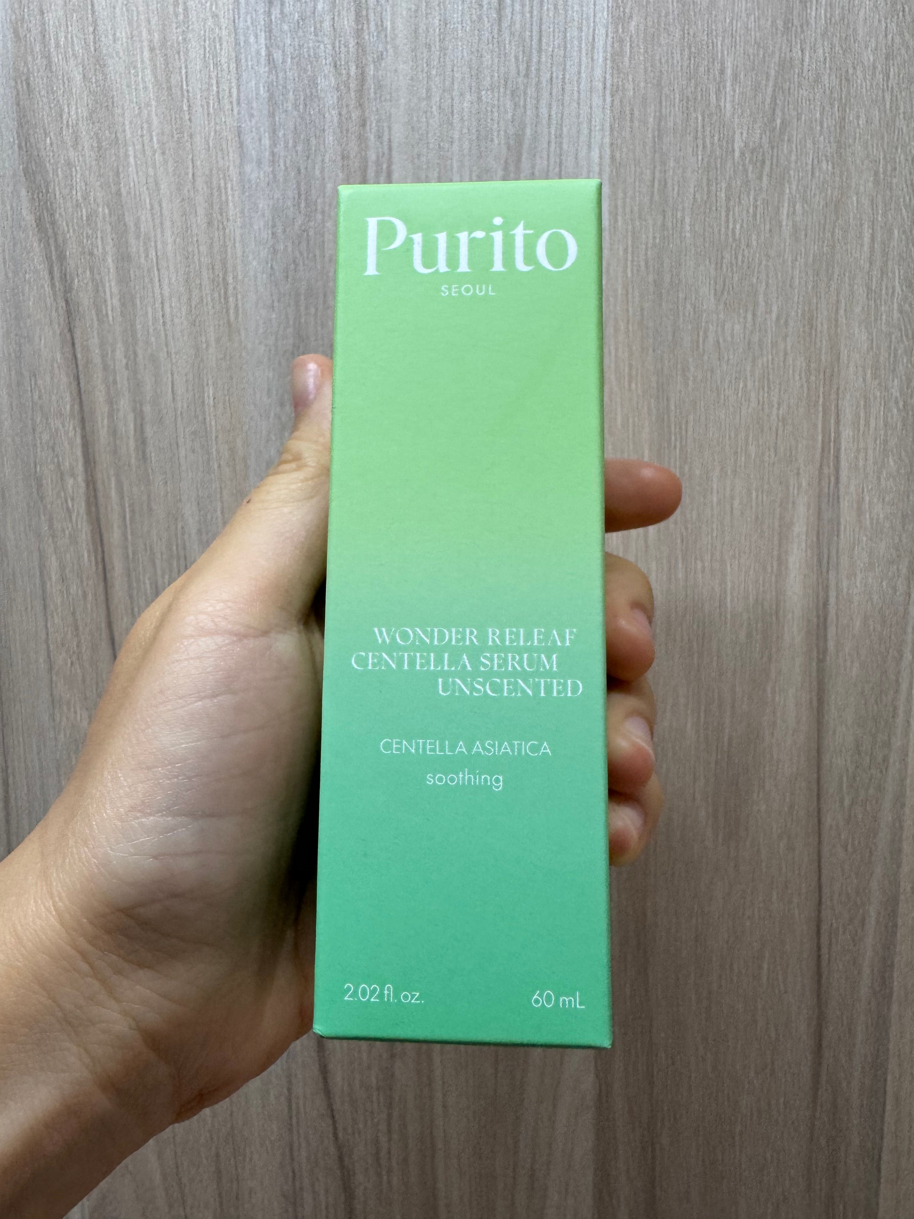 PURITO 積雪草舒敏精華 真實評價/實測照片 bySa****Ma 2